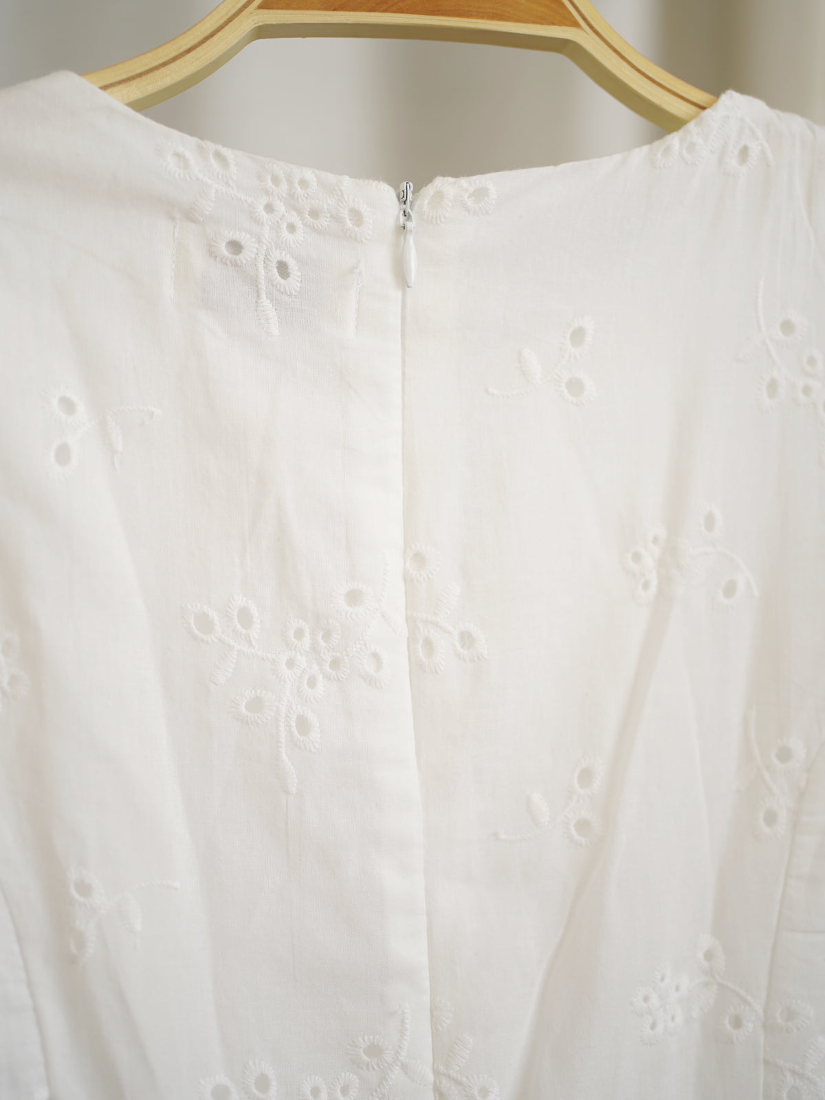 Embroidery Eyelet Dress