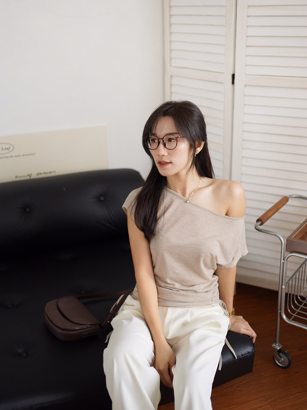 Sandra Ruched Top