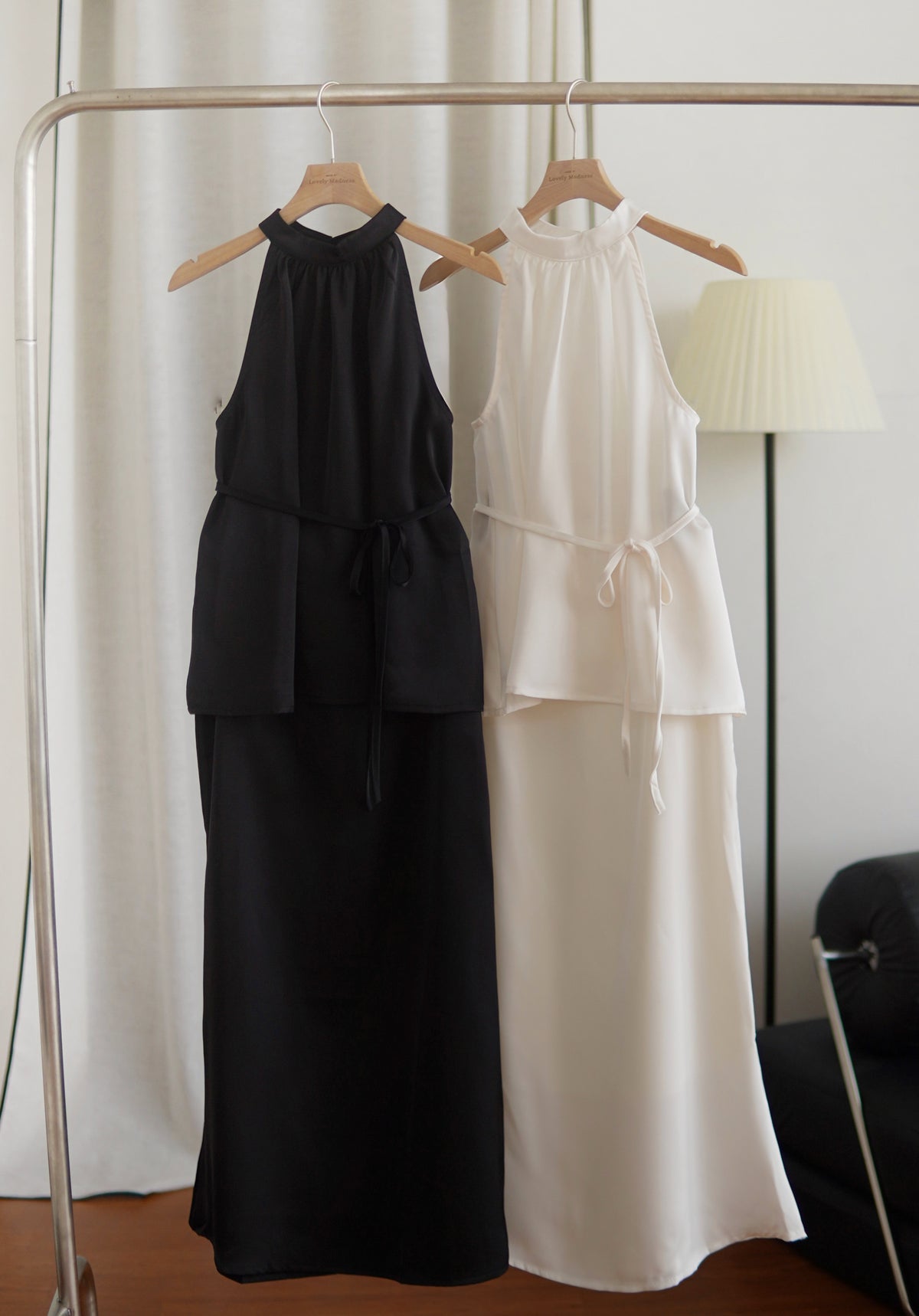 CLAIRE SATIN MERMAID TANK SET