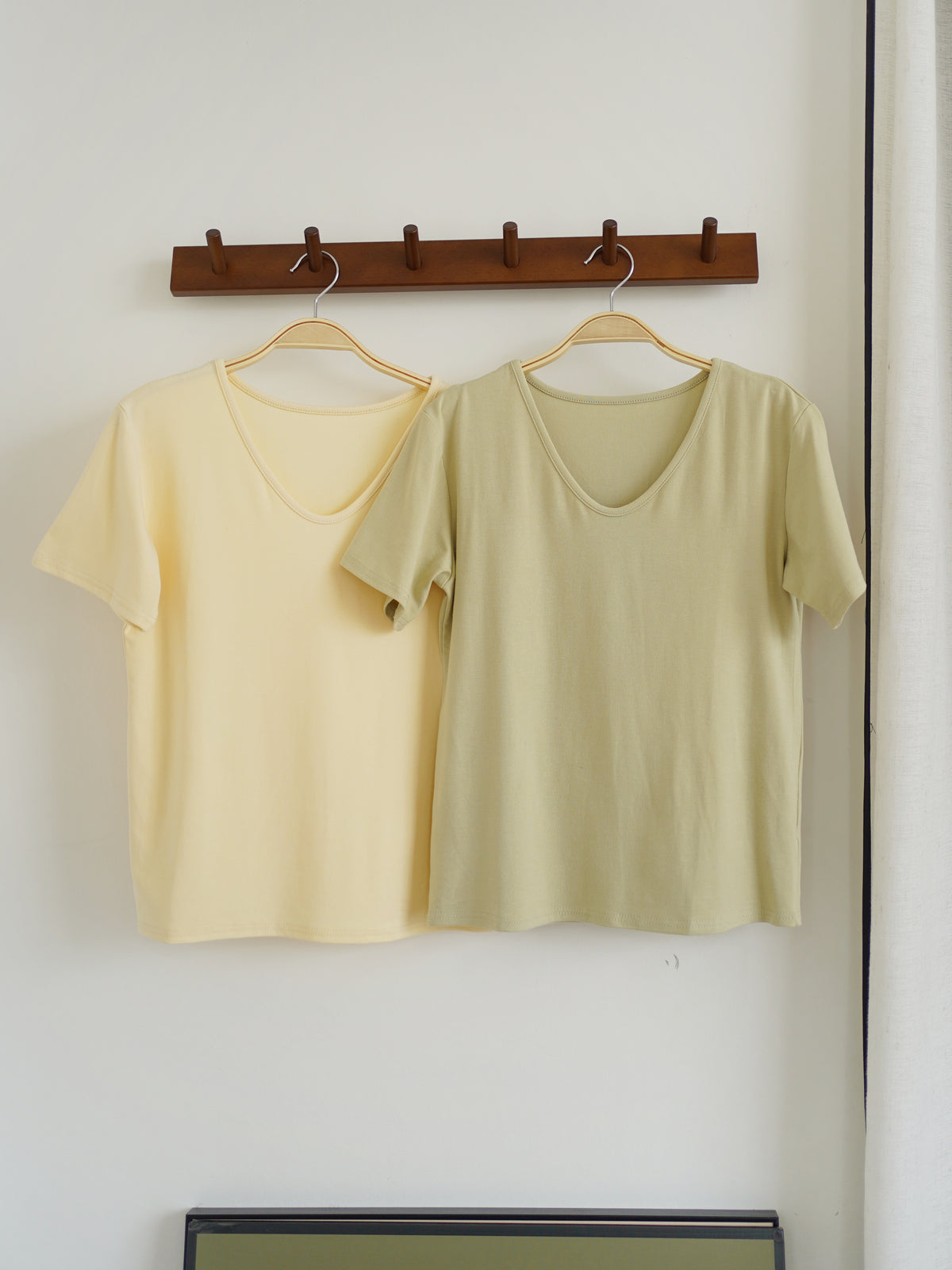 V Neck Cotton Tee