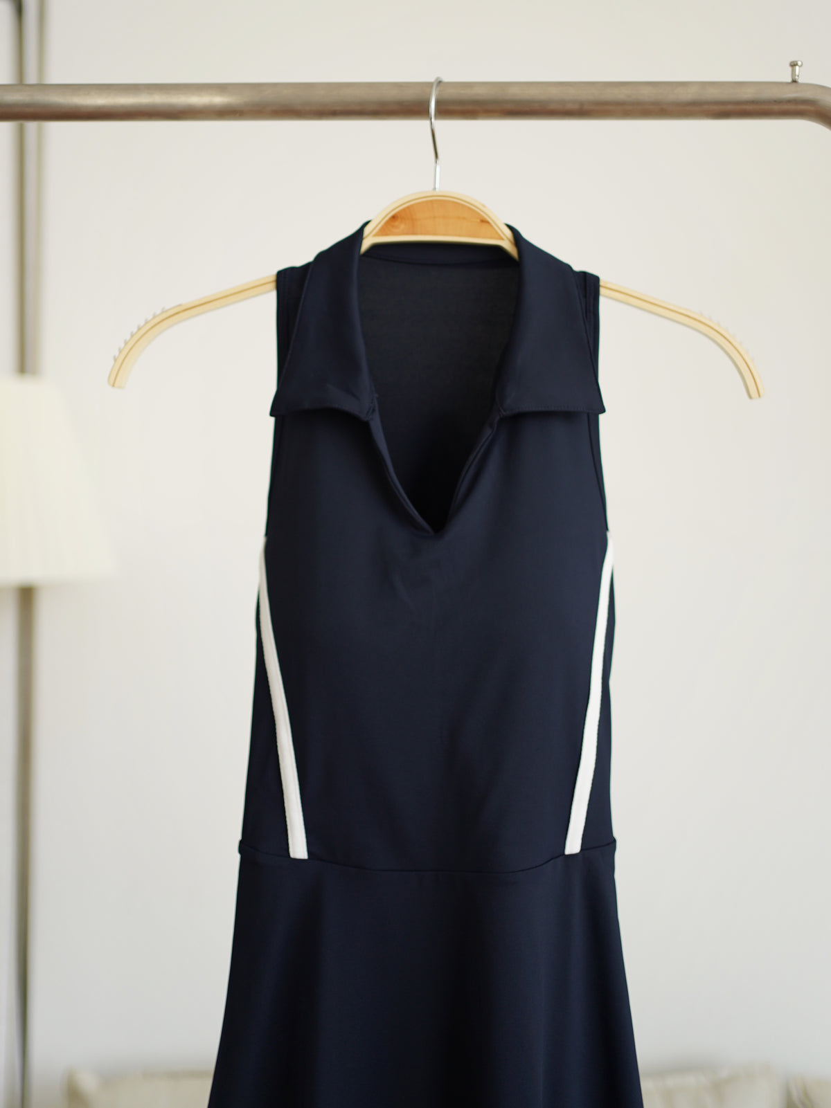 Navy Volley Dress (Padded)