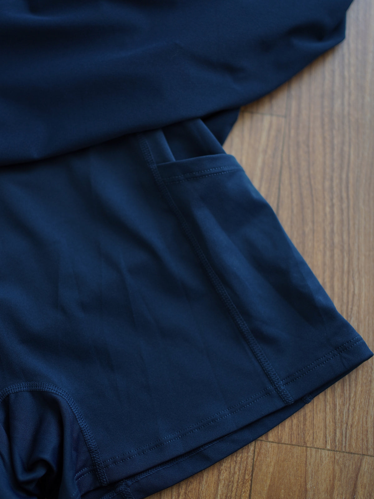 Navy Volley Dress (Padded)