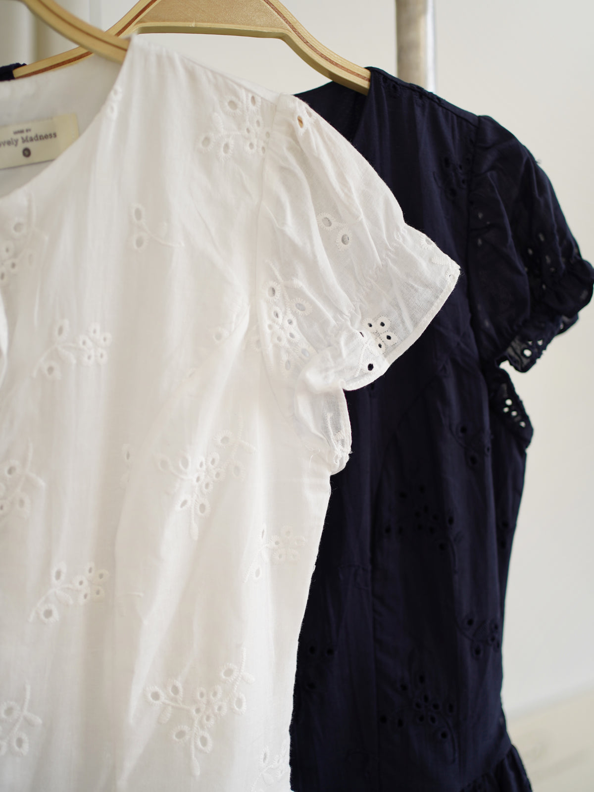 Embroidery Eyelet Dress