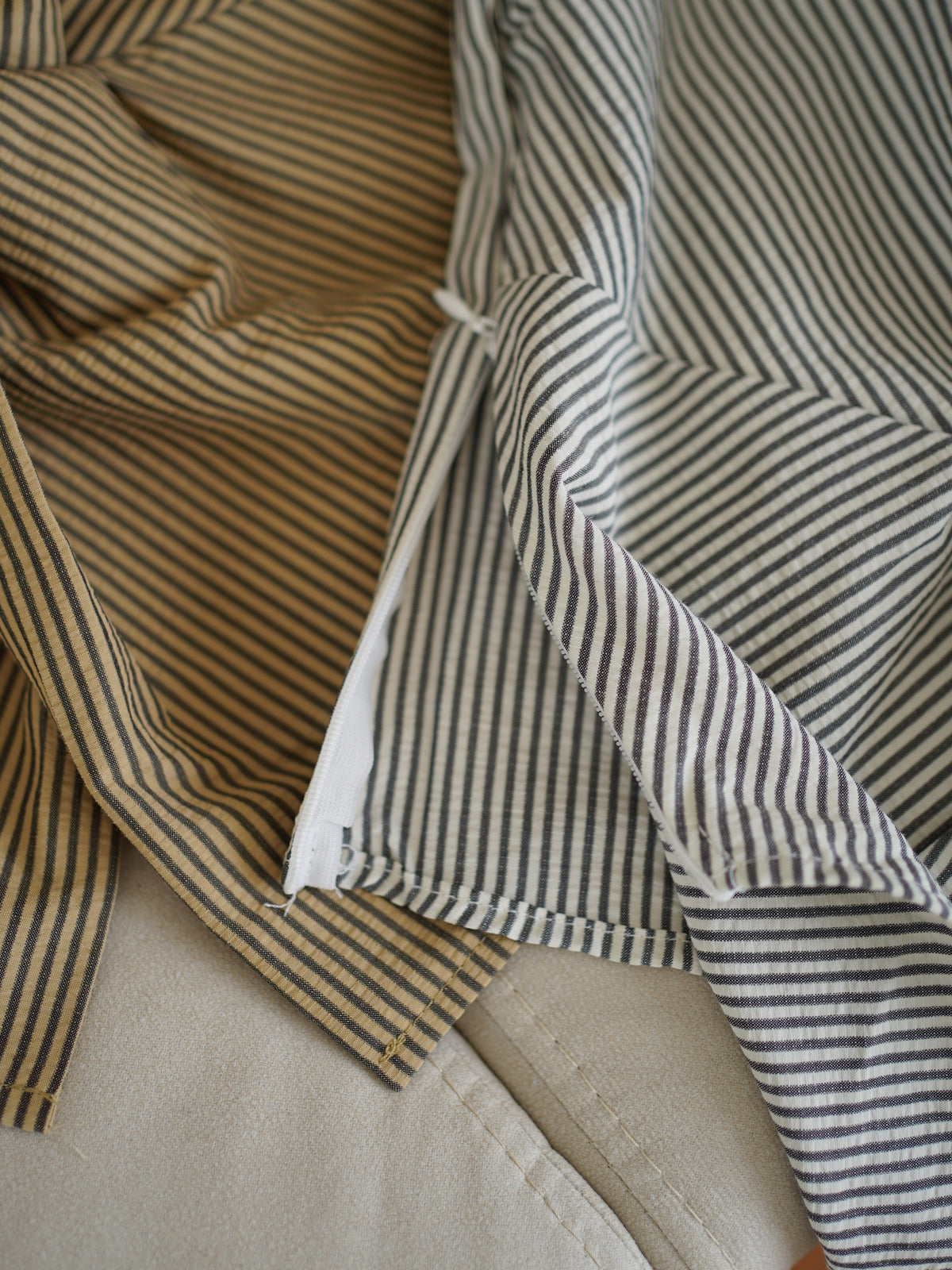 Stripe Halter Knot Top