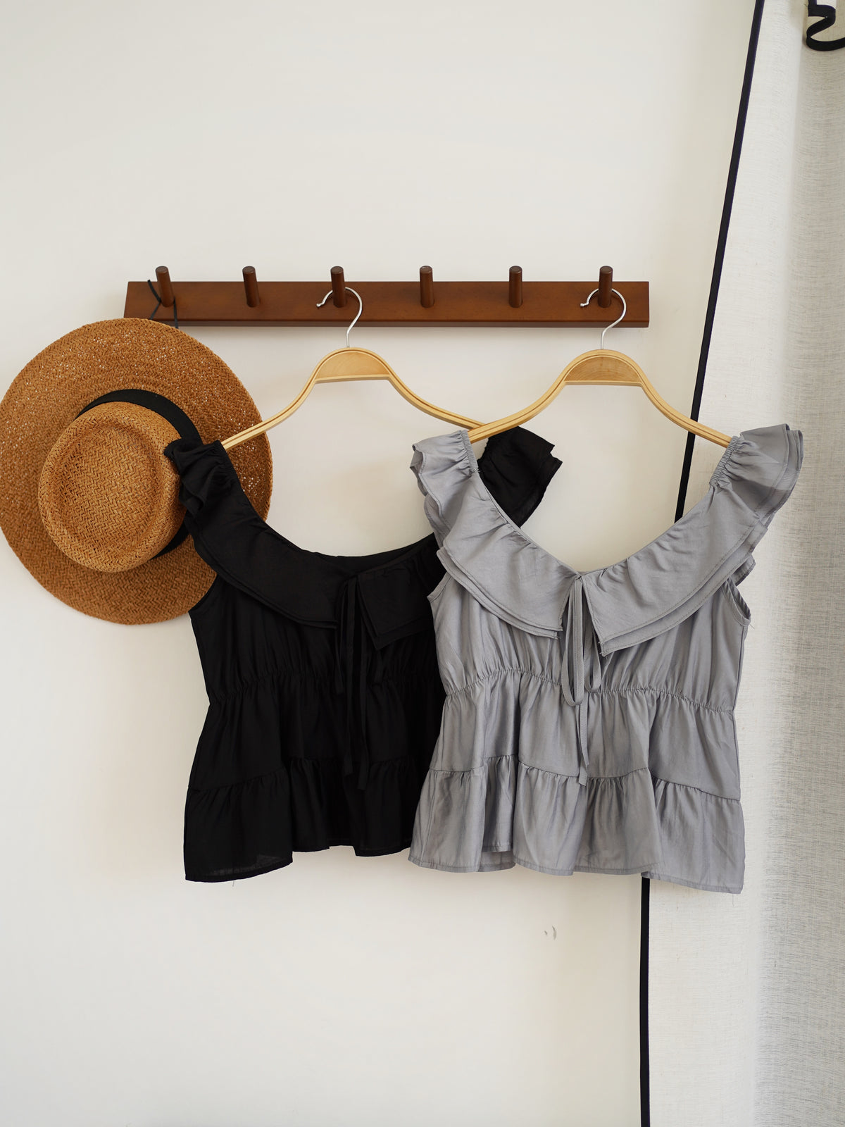 Hermione Ruffle Top (Two ways top)