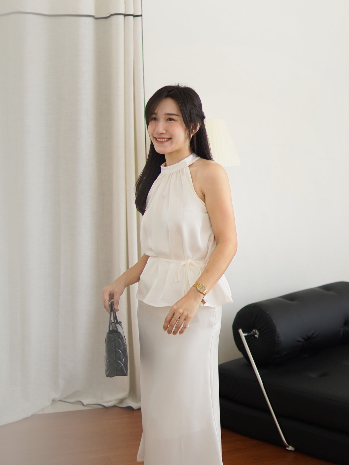 CLAIRE SATIN MERMAID TANK SET