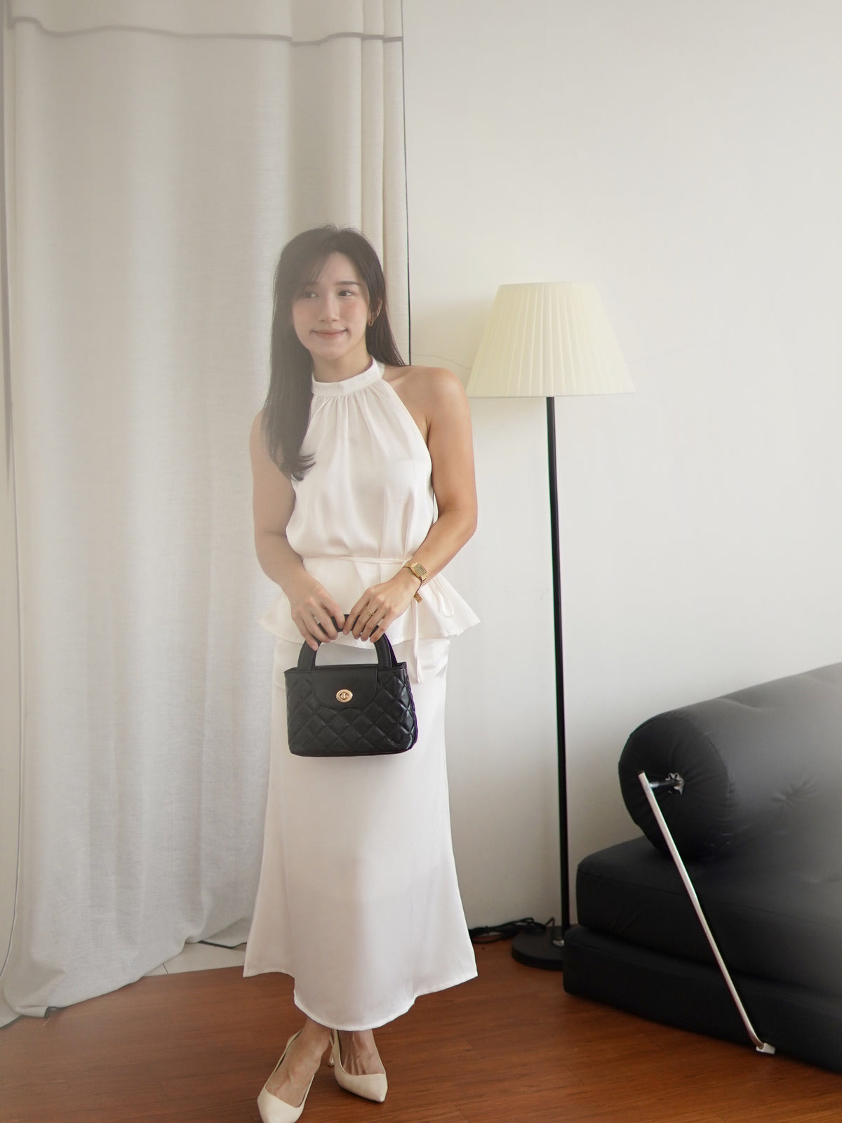 CLAIRE SATIN MERMAID TANK SET