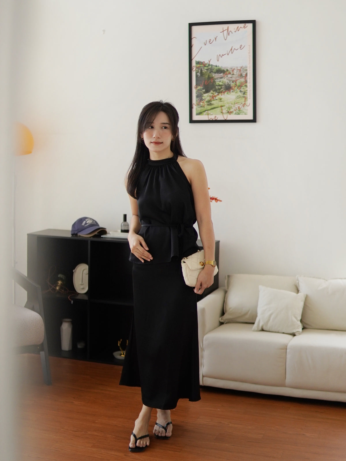 CLAIRE SATIN MERMAID TANK SET