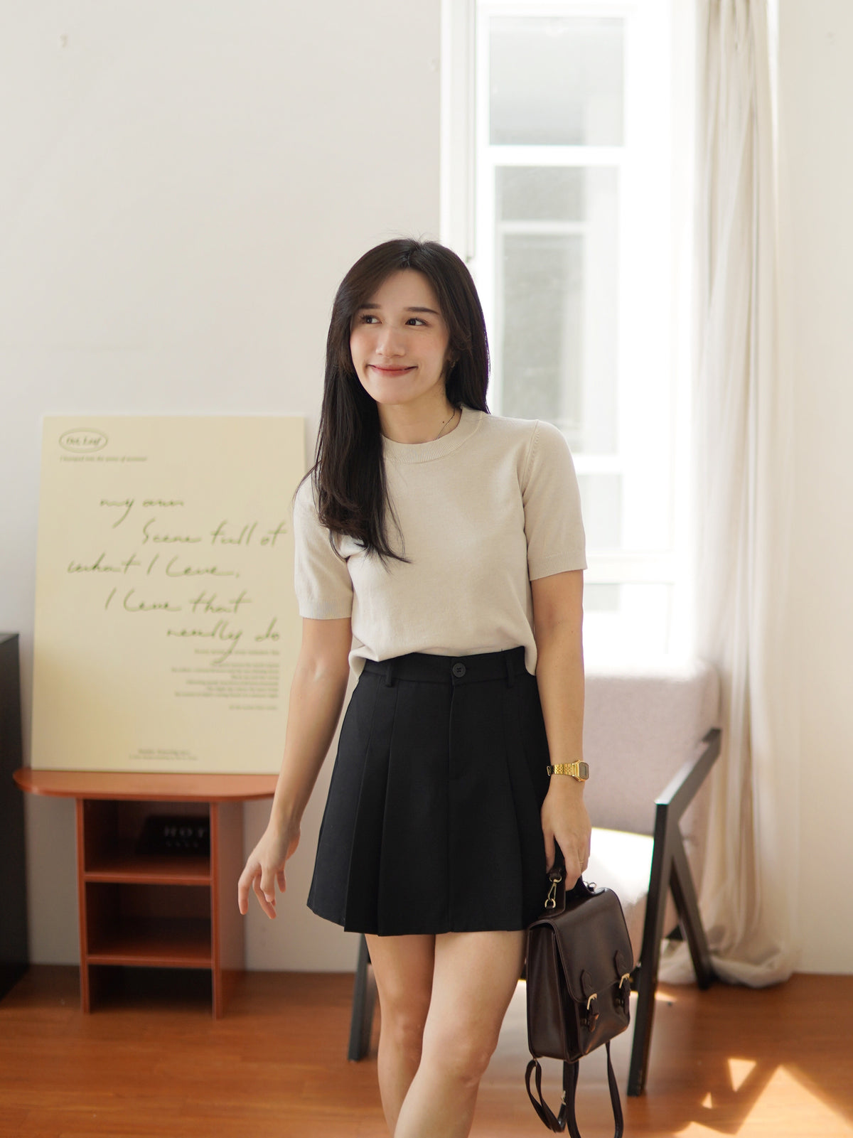 Serein Soft Knit Top