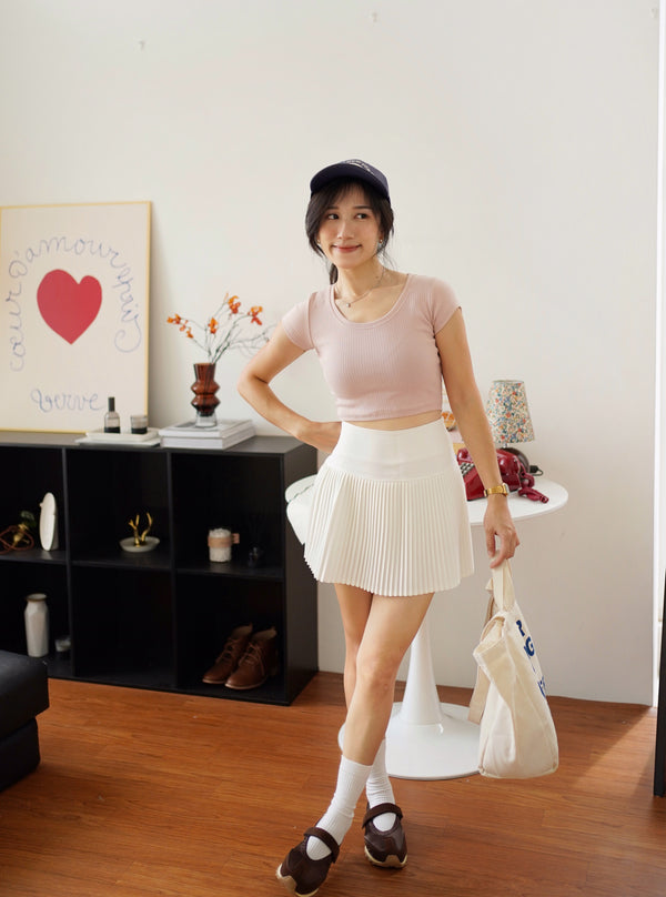 RIBBED Baby Tee (Size S)