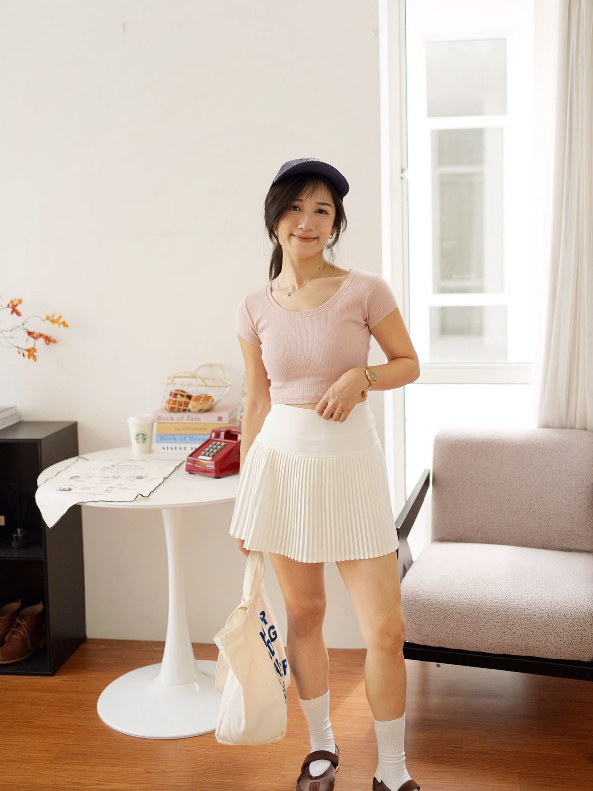 RIBBED Baby Tee (Size S)