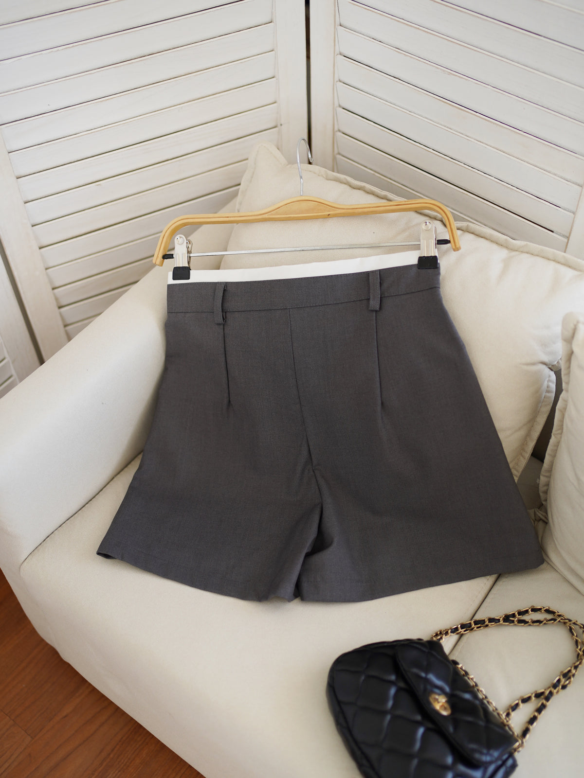 Chic Grey Skort