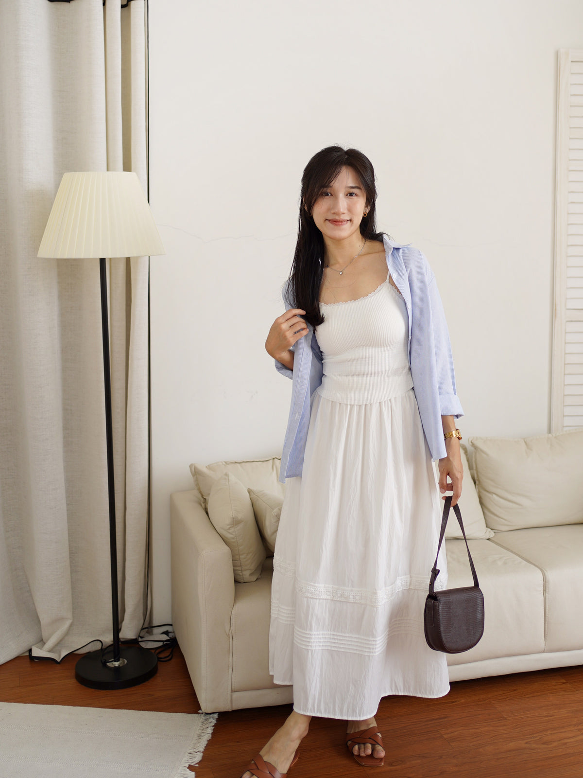 Courtney Lace Padded Tank