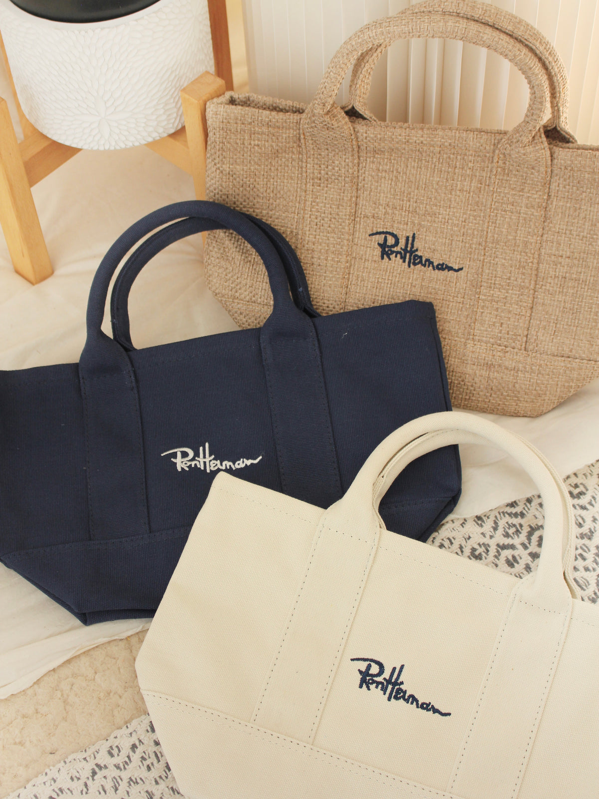 JAPAN RON HERMAN CANVAS BAG - LovelyMadness Clothing Malaysia