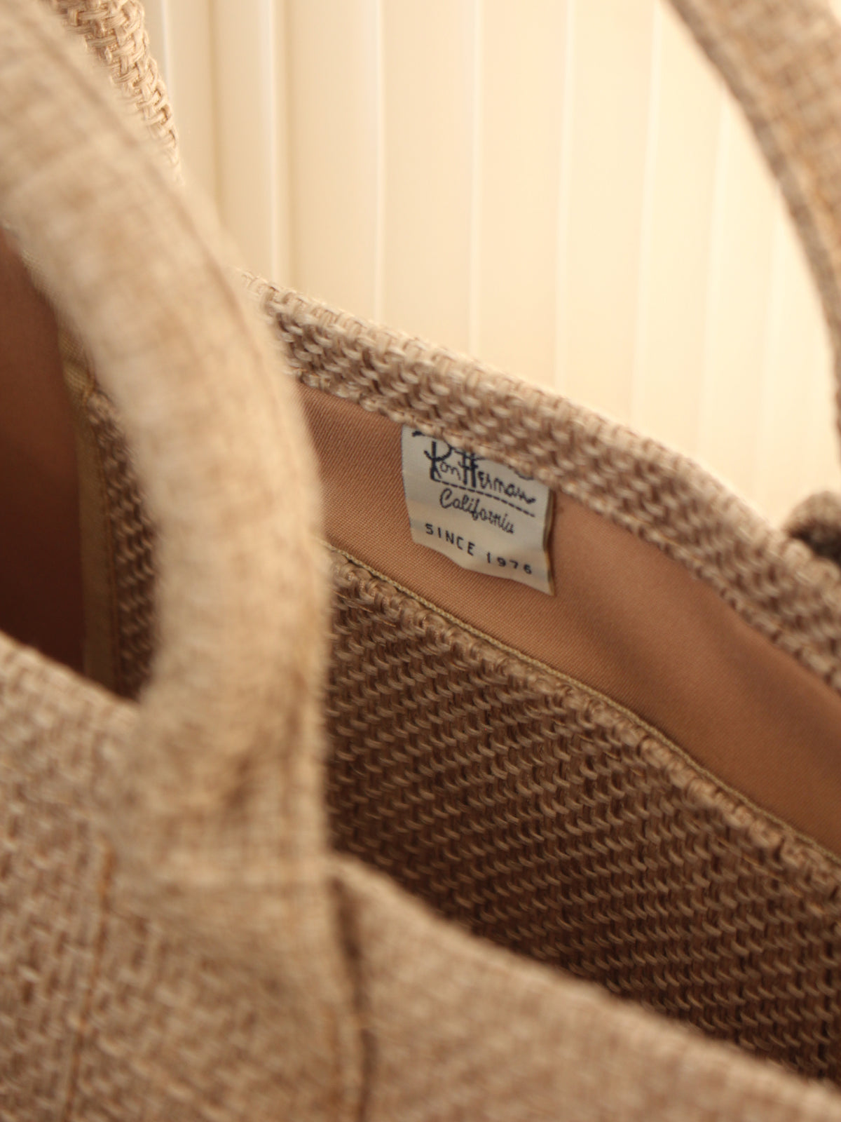 JAPAN RON HERMAN CANVAS BAG - LovelyMadness Clothing Malaysia