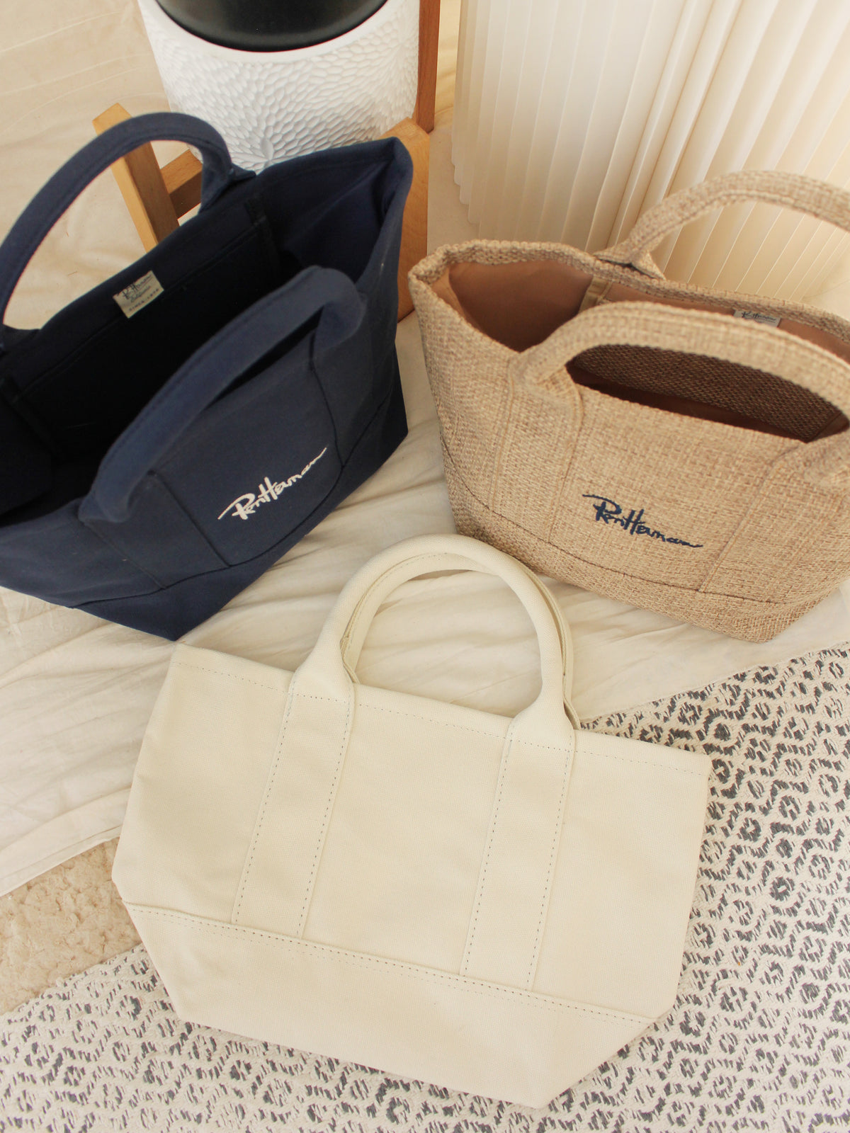 JAPAN RON HERMAN CANVAS BAG - LovelyMadness Clothing Malaysia