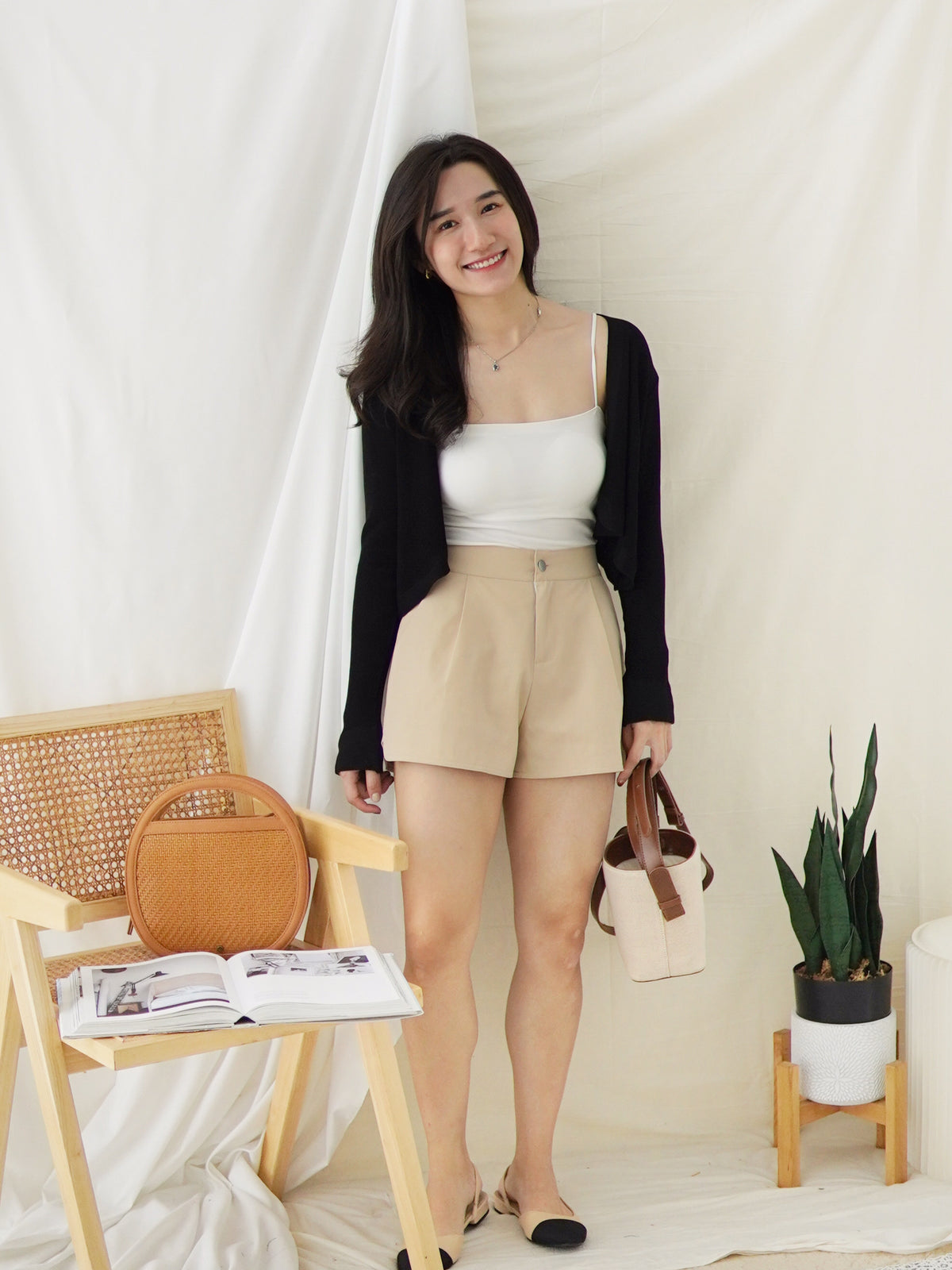 LEXA CROPPED CARDIGAN - LovelyMadness Clothing Malaysia