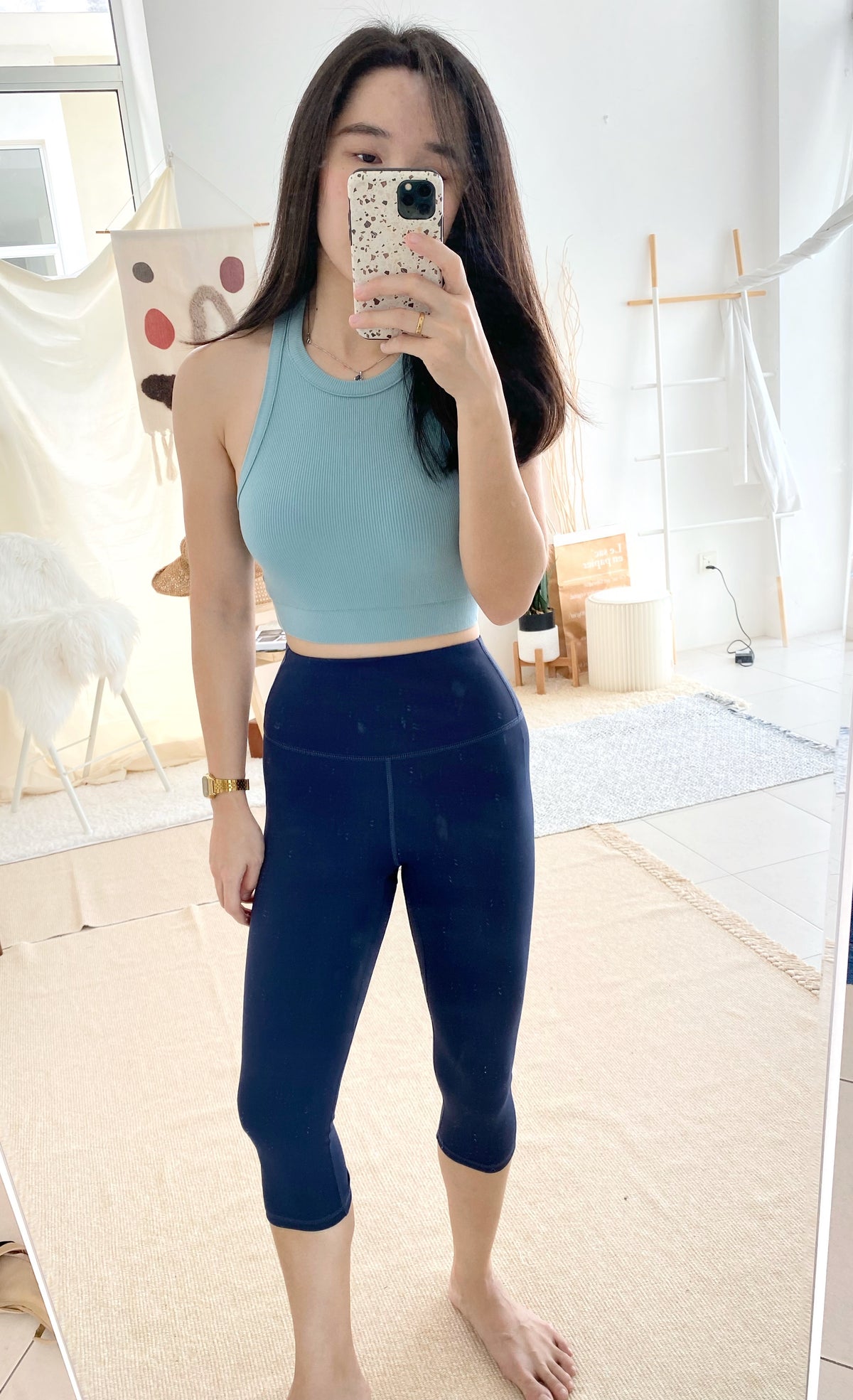 PENNY YOGA CROP LEGGINGS - LovelyMadness Clothing Malaysia