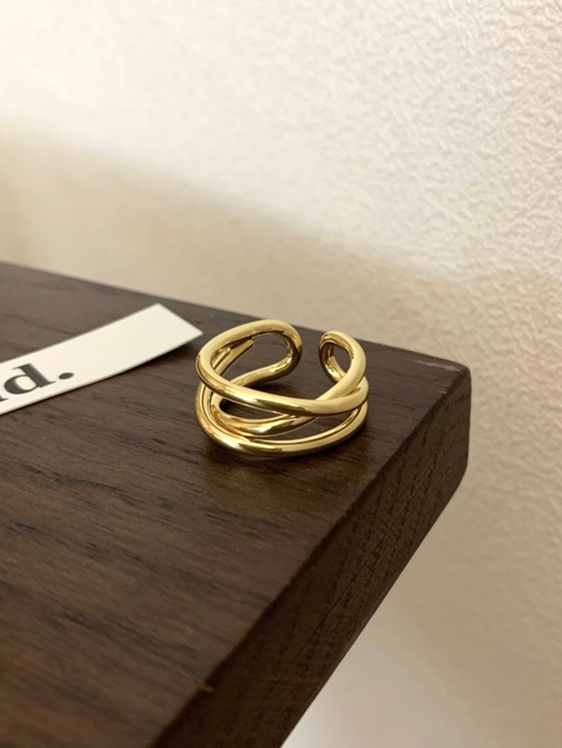 NEW128 GOLD RINGS - LovelyMadness Clothing Malaysia