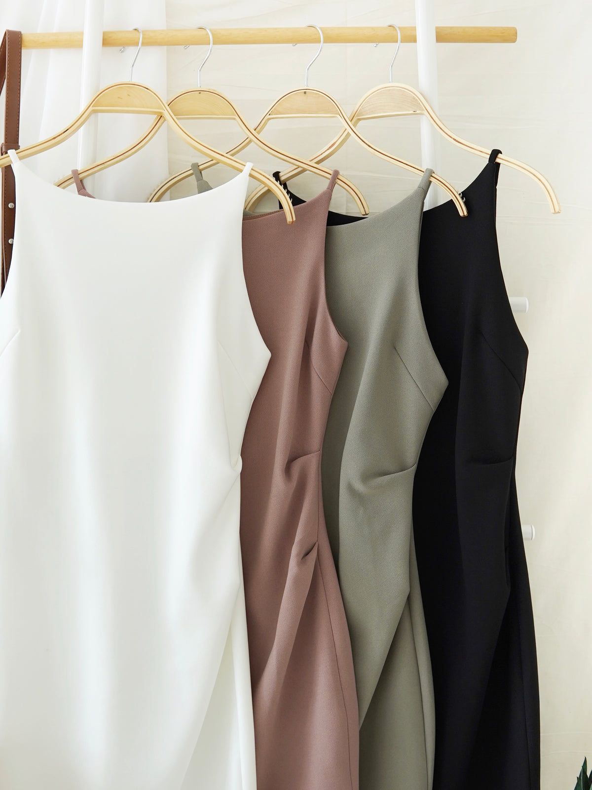 GABRIEL Straight Neck Dress - LovelyMadness Clothing Malaysia