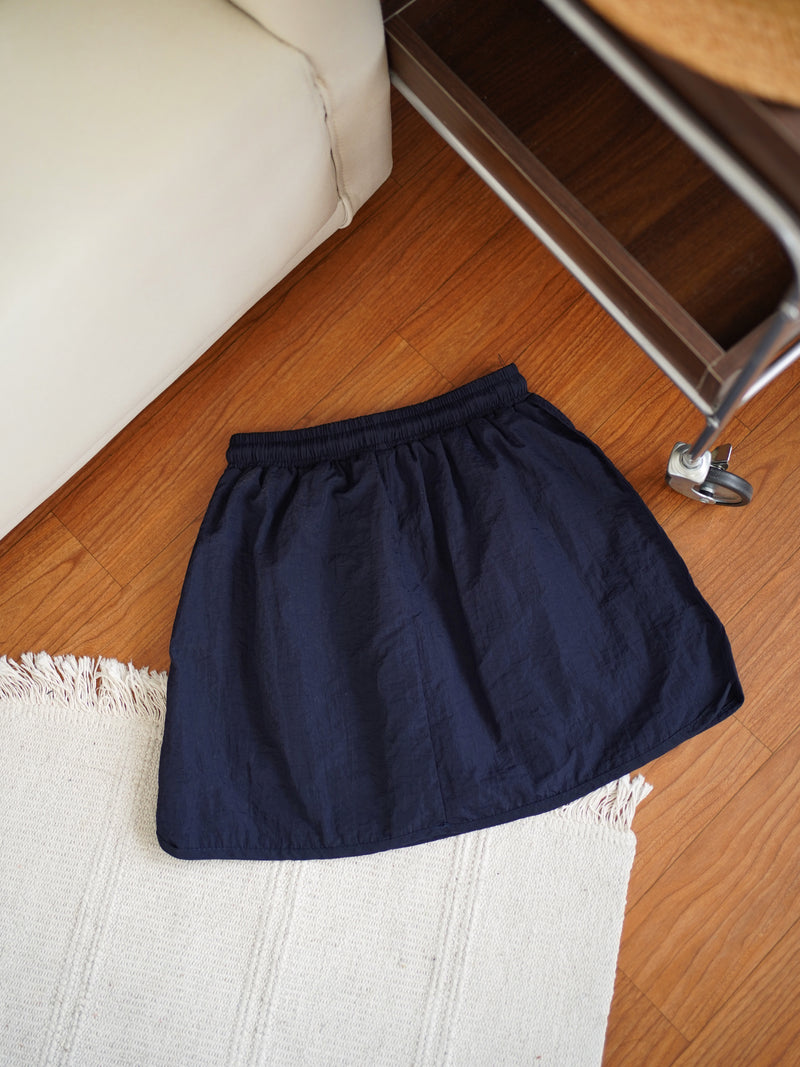 Navy Varsity Skort