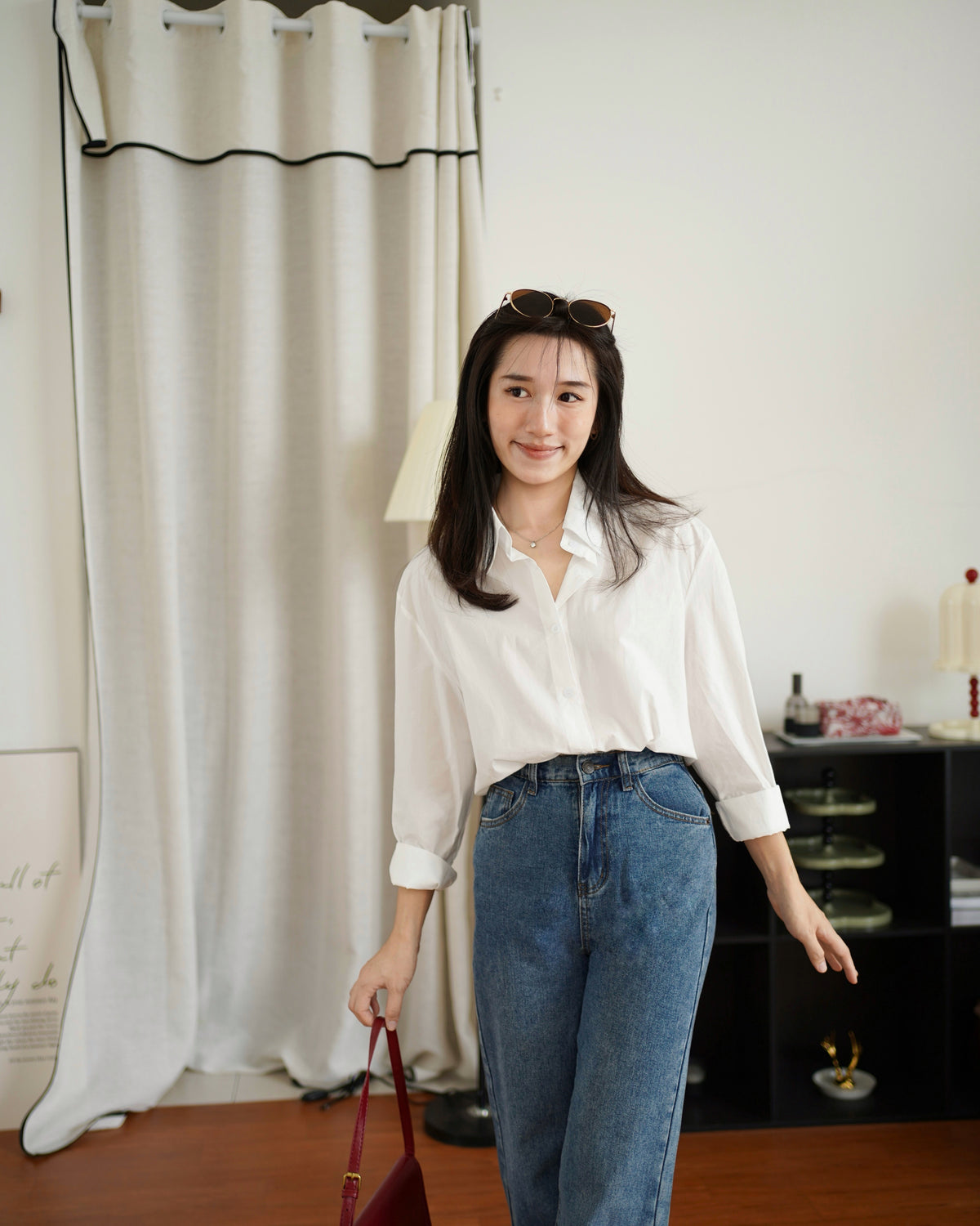 Natalia Collar Blouse