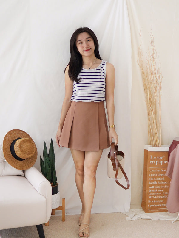 COMFY COTTON STRIPE TANK - LovelyMadness Clothing Malaysia