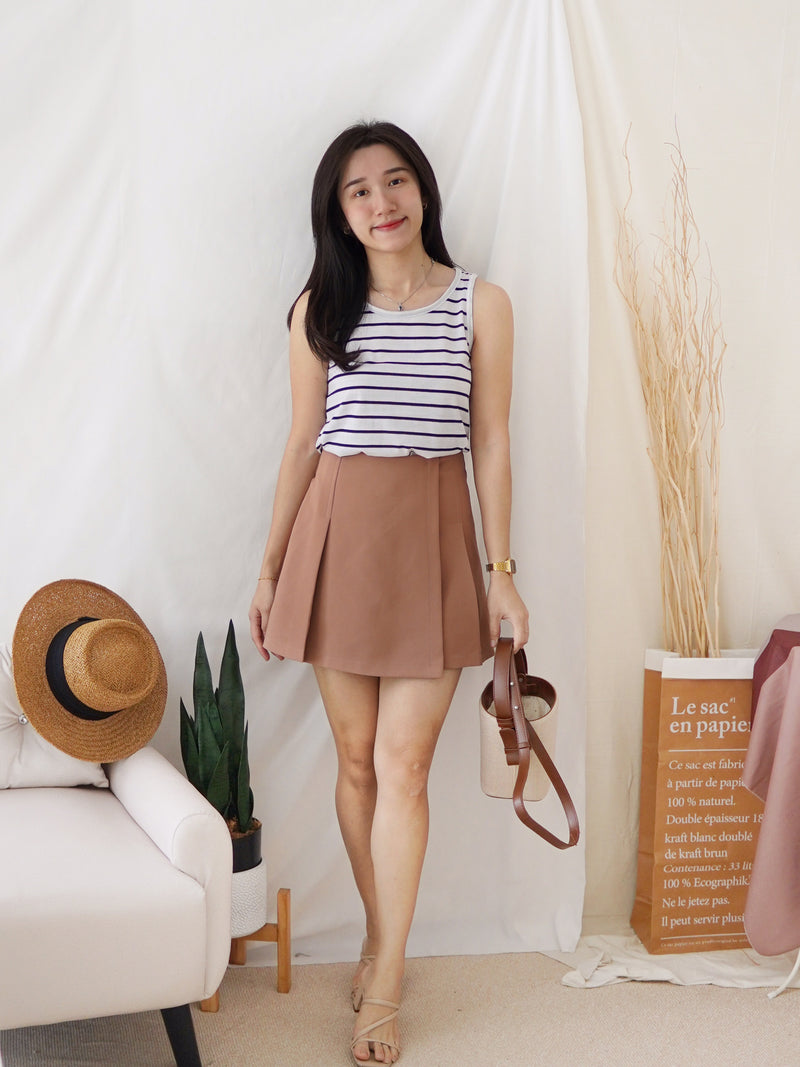 COMFY COTTON STRIPE TANK - LovelyMadness Clothing Malaysia