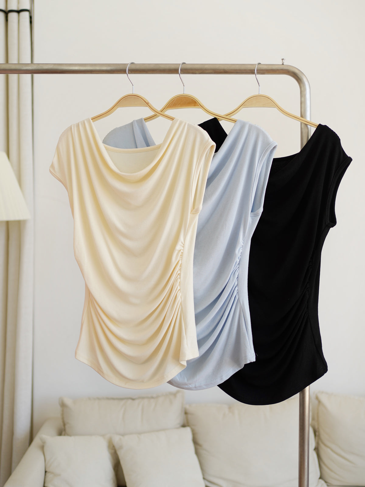 Serena Drape Top