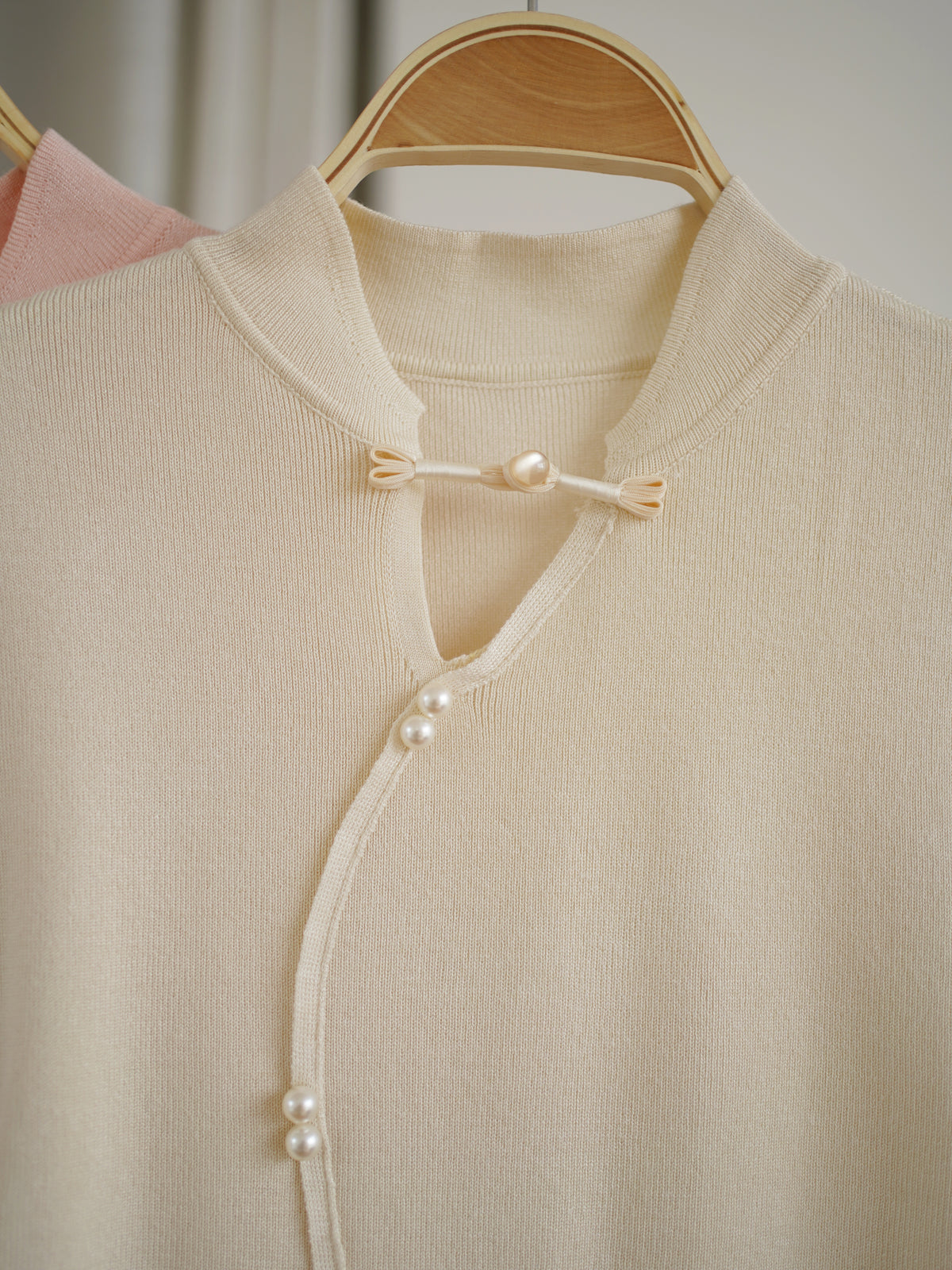 Wan Feng Pearl Knit Top