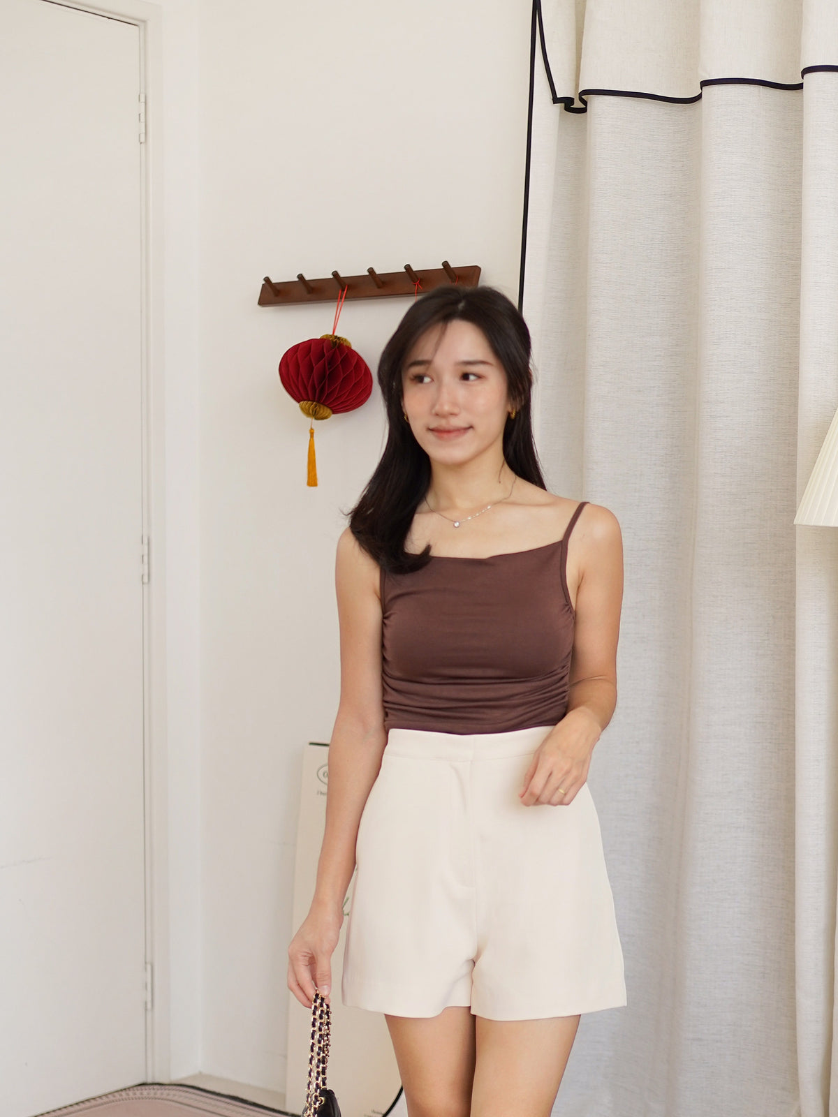 KYLA Cowl Padded Tank