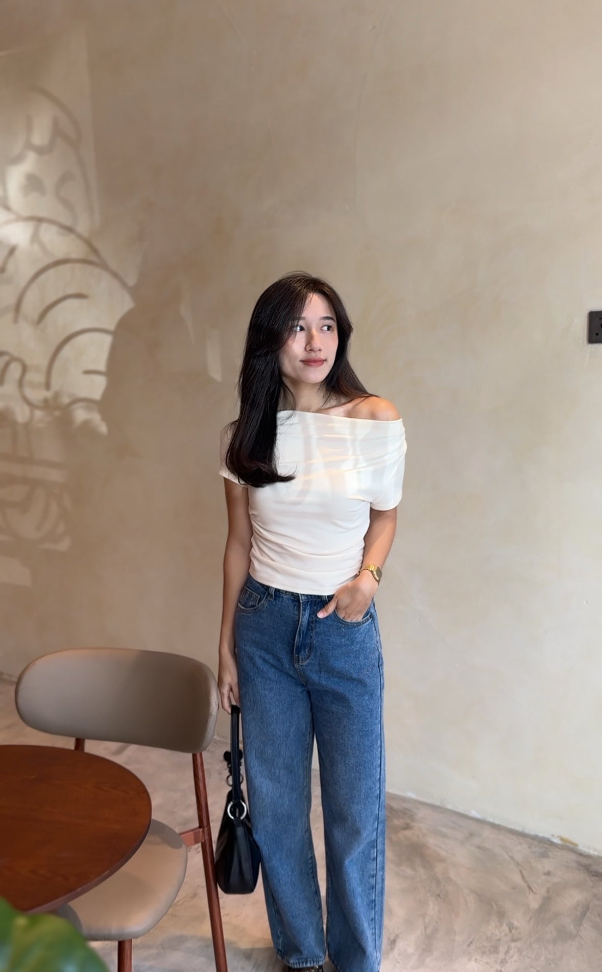 Ariel Drape Top (2 ways top)