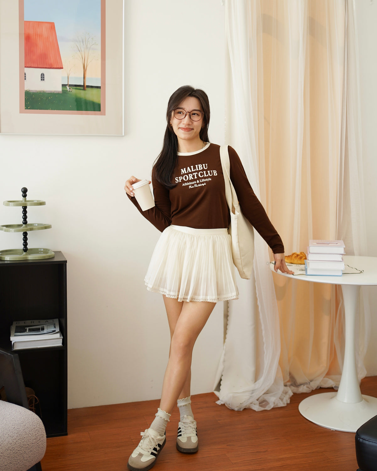 Malibu Sport Club Long Sleeve Top