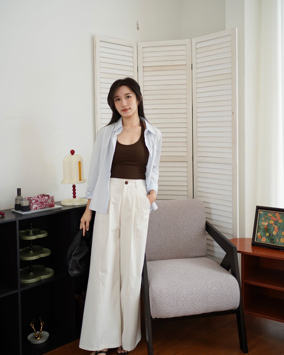 Natalia Collar Blouse