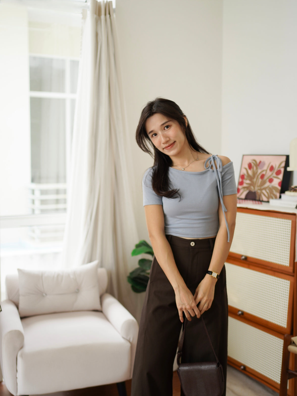 Arina Top - LovelyMadness Clothing Malaysia