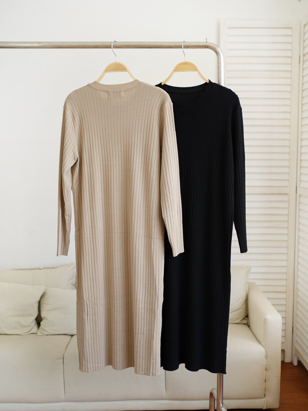 Knit Long Dress