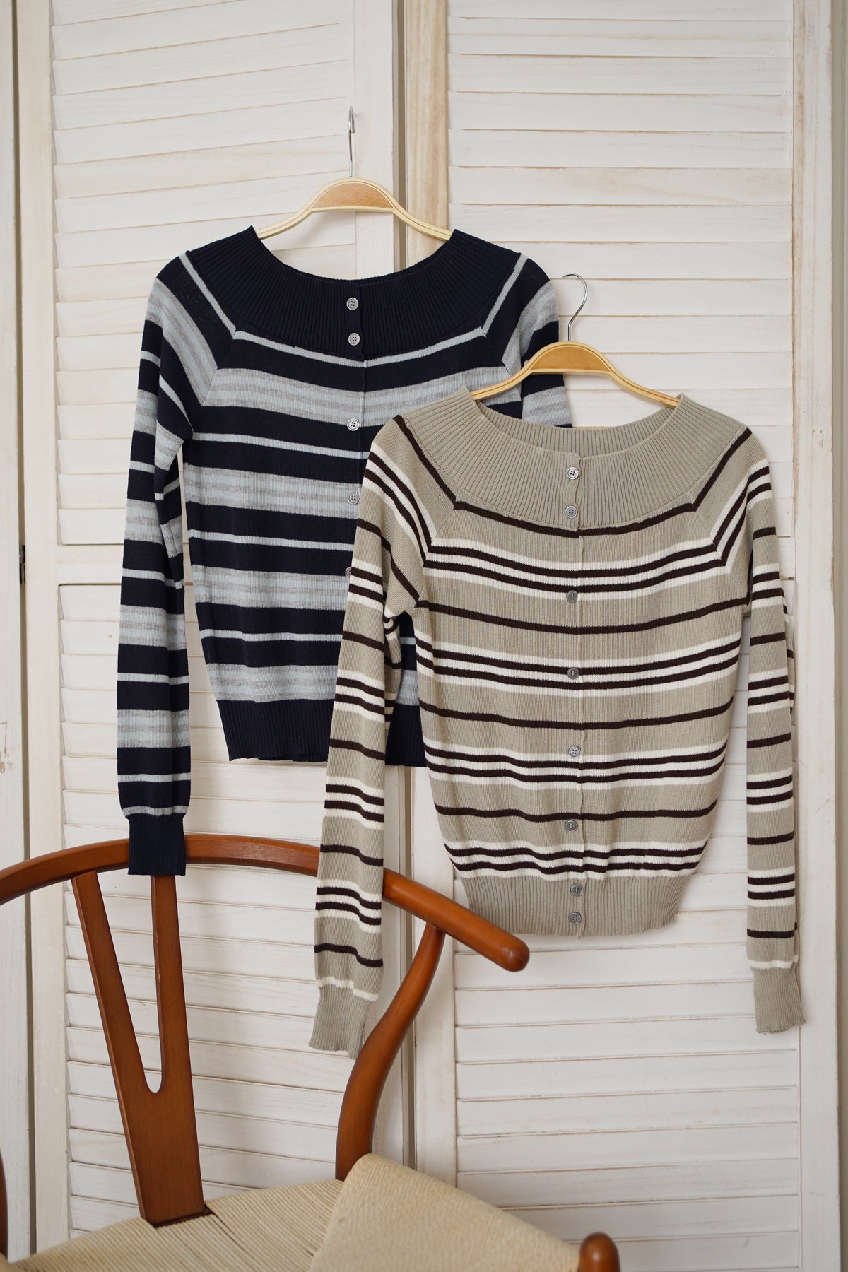 Terra Stripe Knit Top