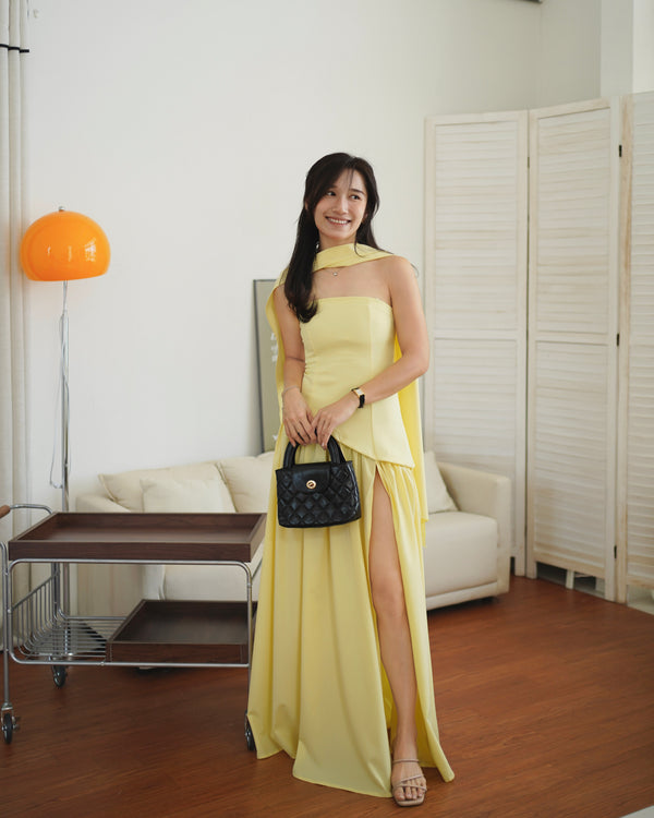 Celestia Split Midaxi Dress