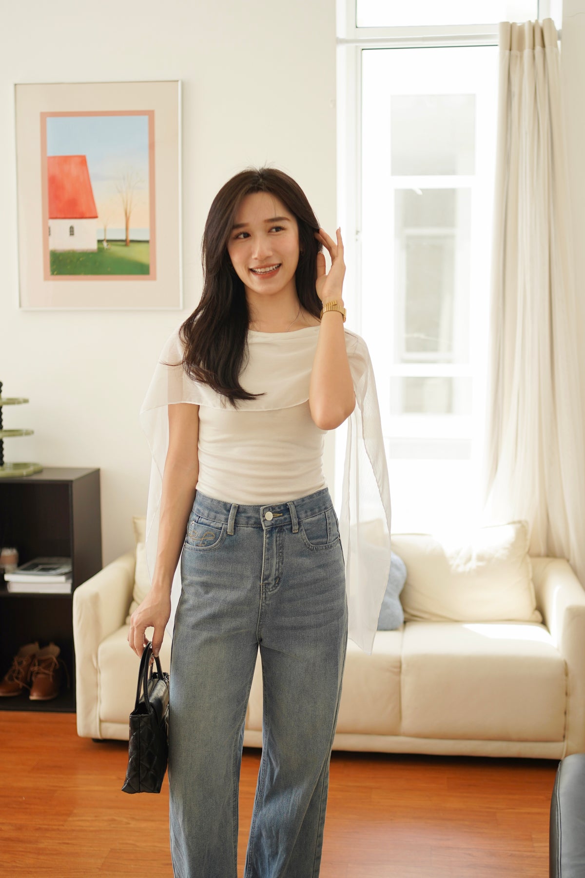 Hannah Drape Top