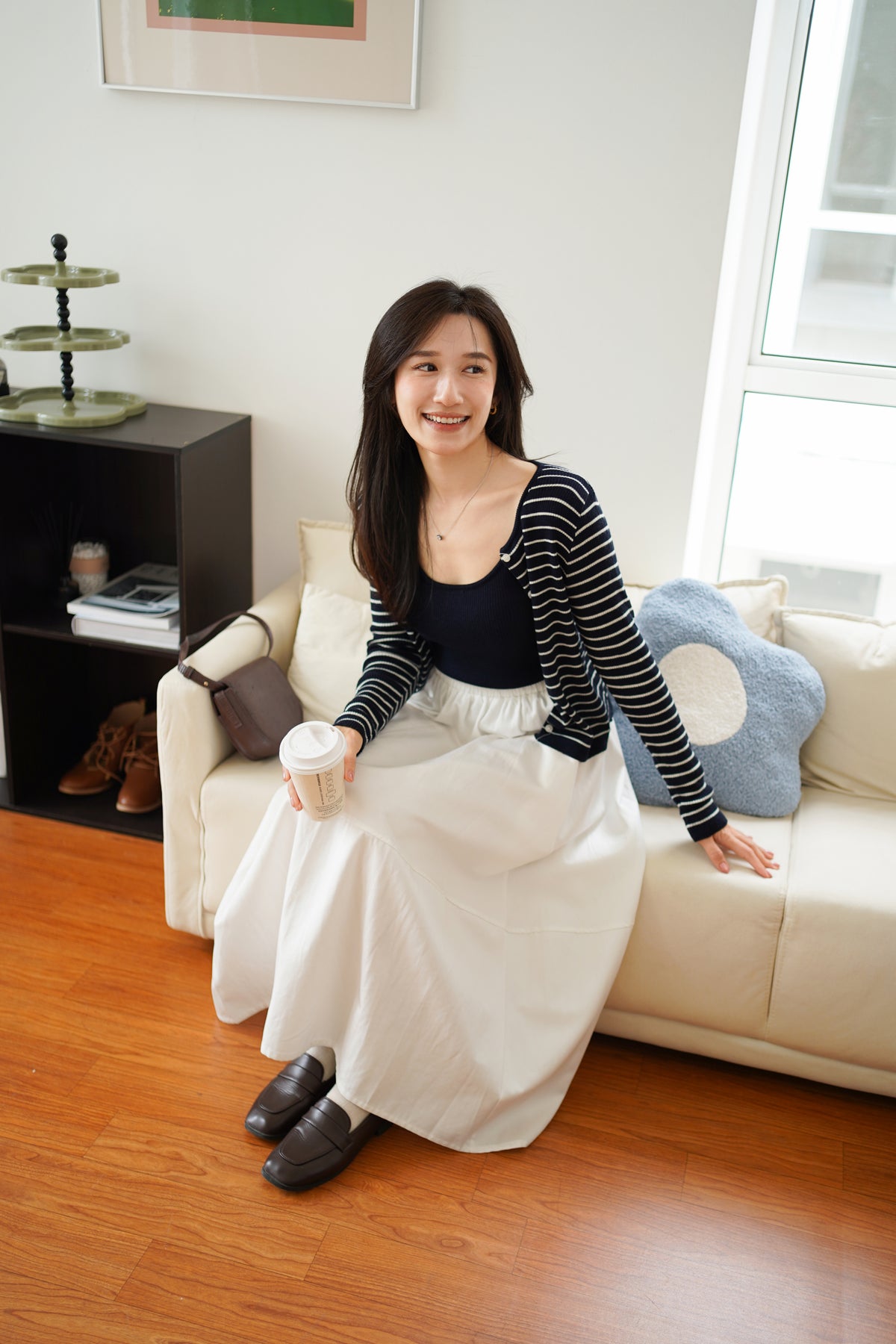 Wendy Stripe Knit Tank Set