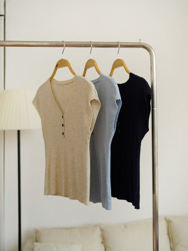 Qira Knit Top - LovelyMadness Clothing Malaysia