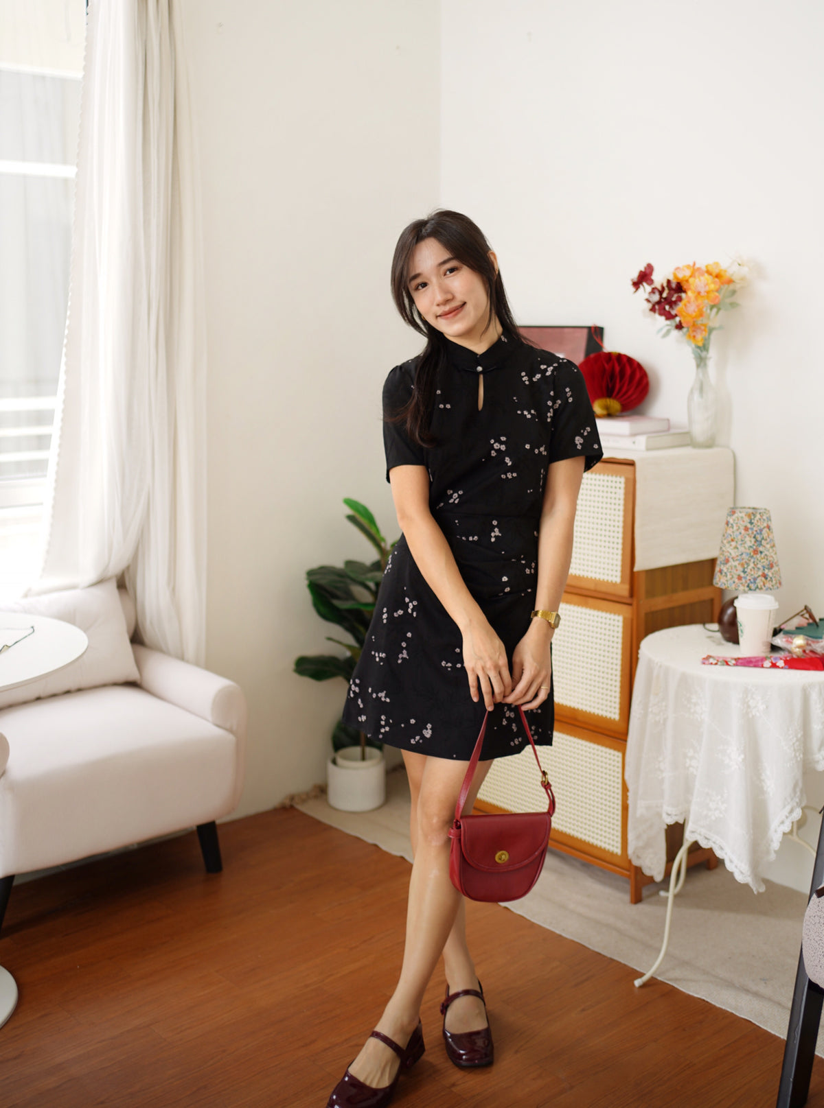 Daisy Cheongsam Dress