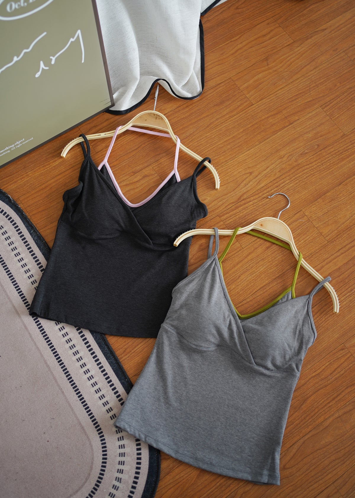 Kerina Padded Contrast Tank