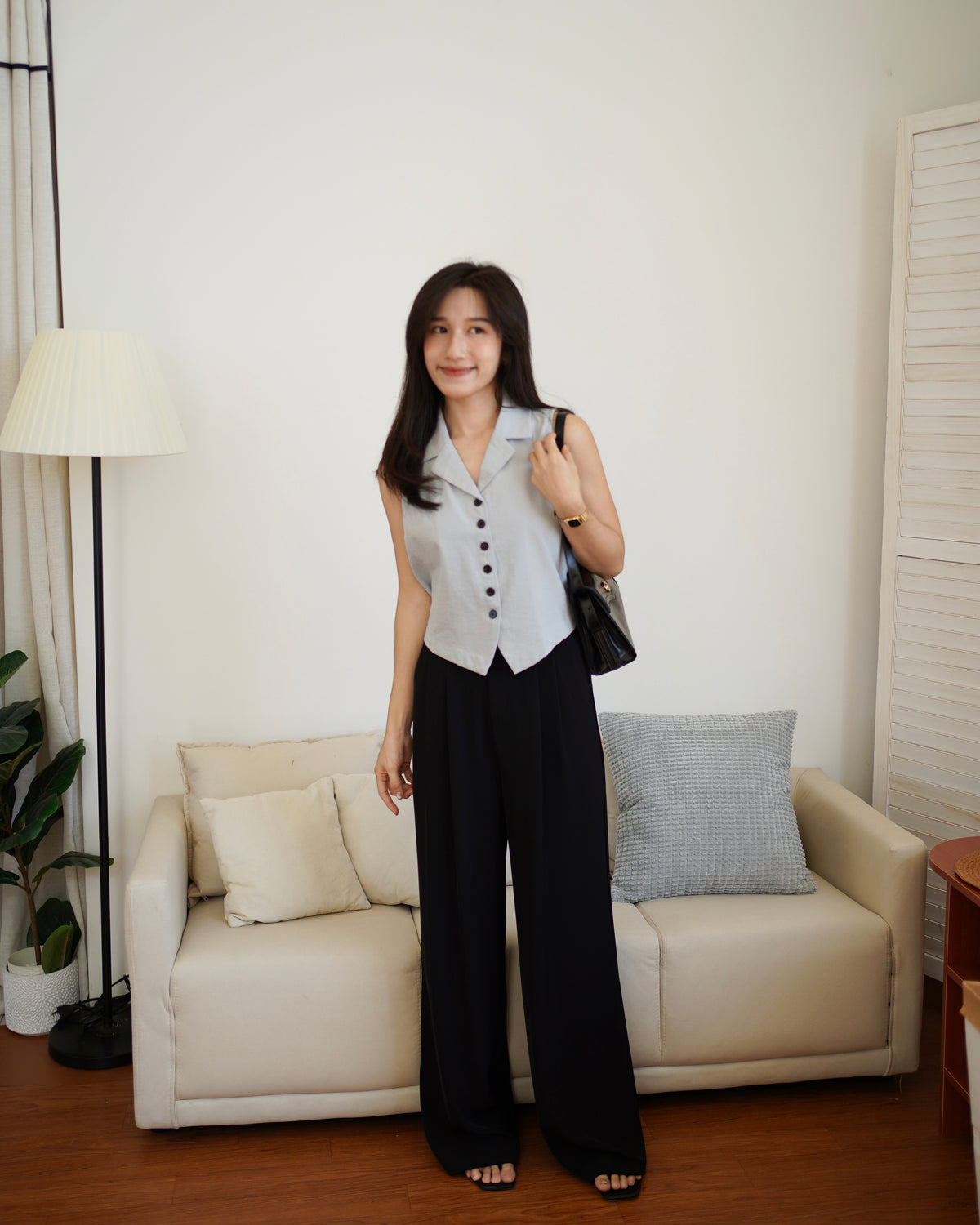 Odette Vest Top