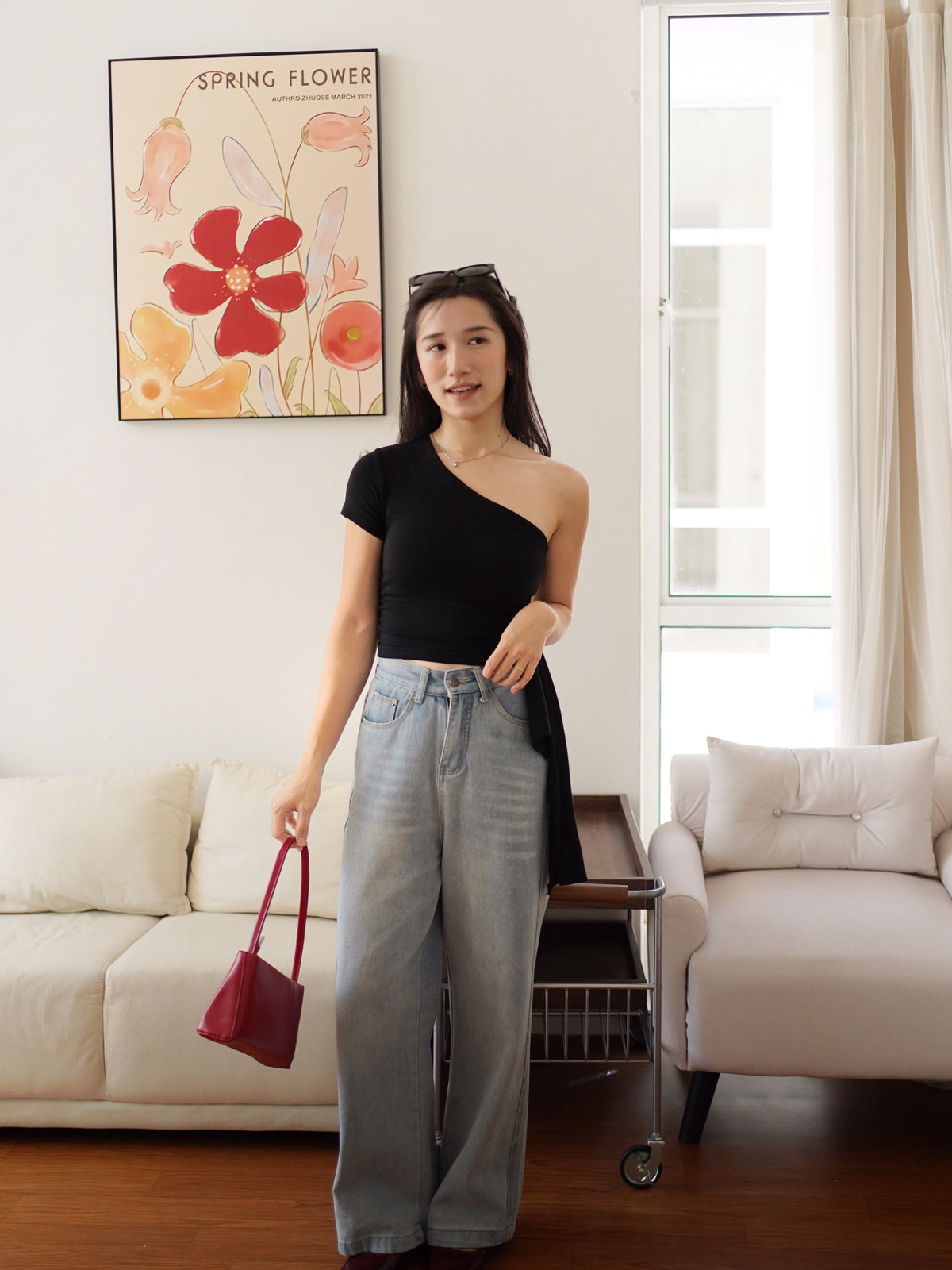 Rofina Padded oblique top