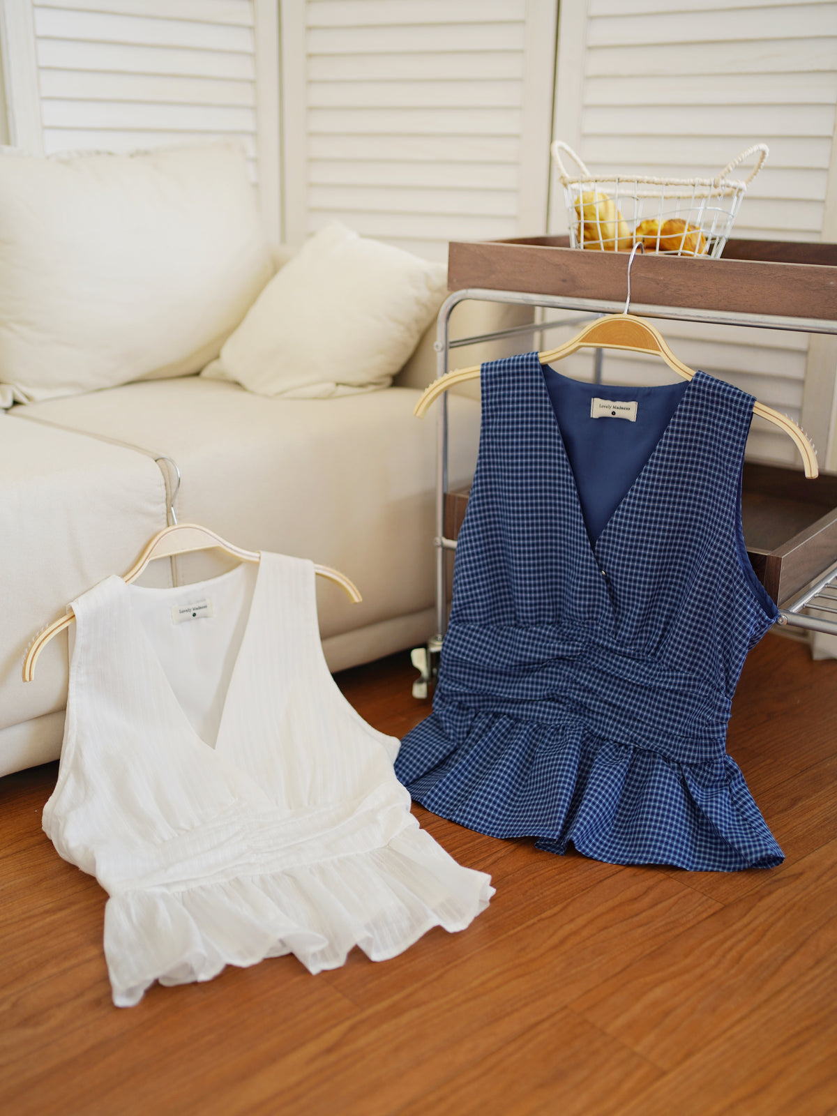 Samantha Ruffle Hem Top - LovelyMadness Clothing Malaysia