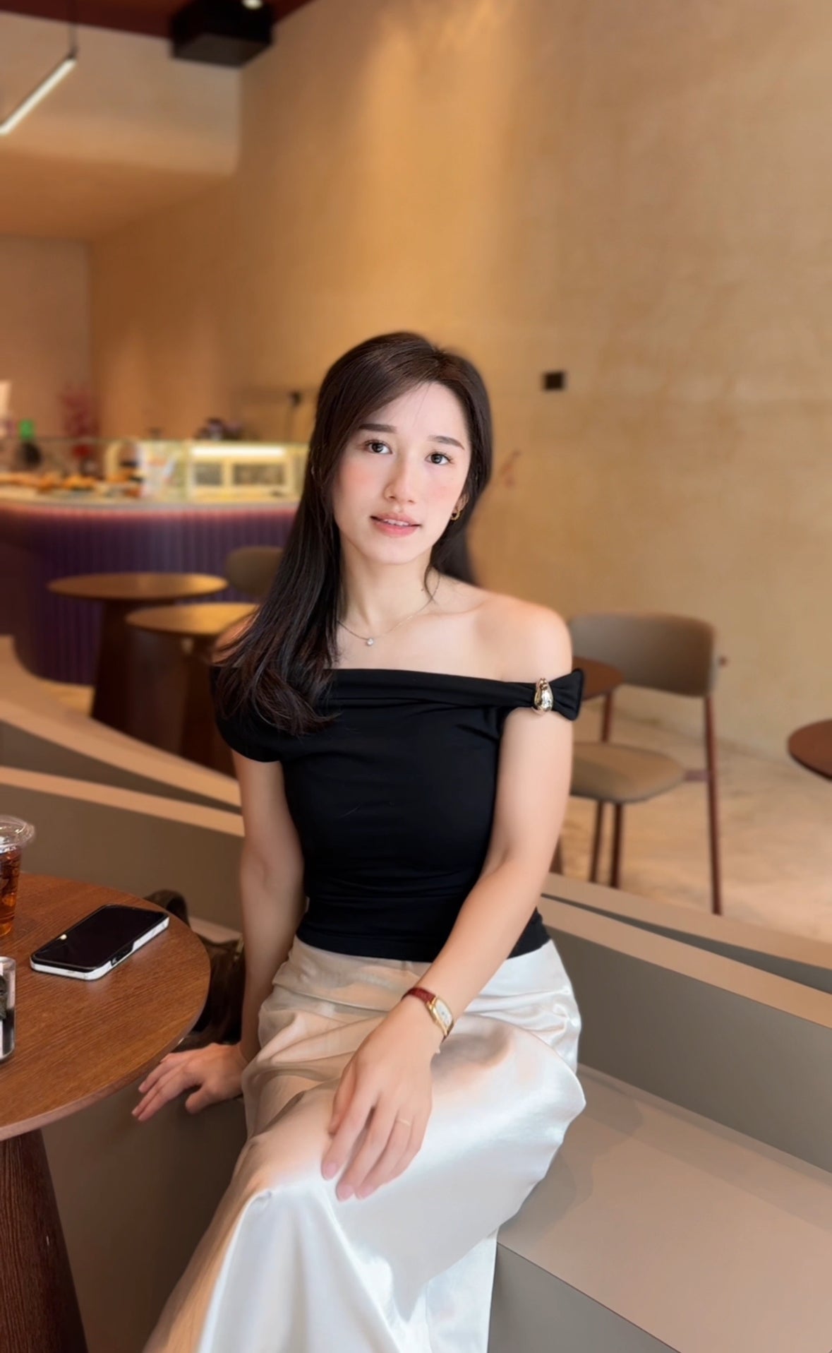 Belle Twisted Padded Top - LovelyMadness Clothing Malaysia