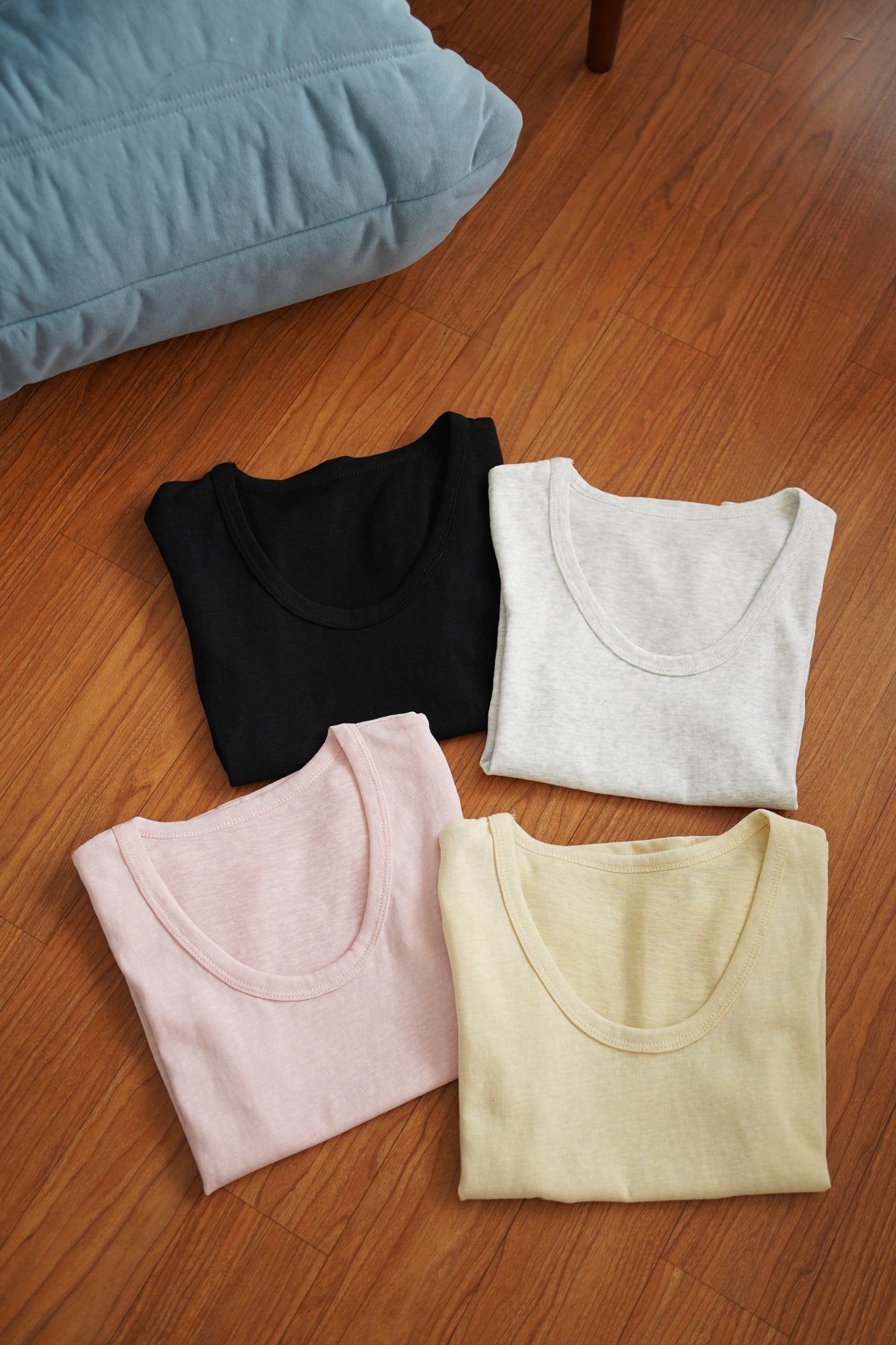 U Shape Textured Tee - LovelyMadness Clothing Malaysia