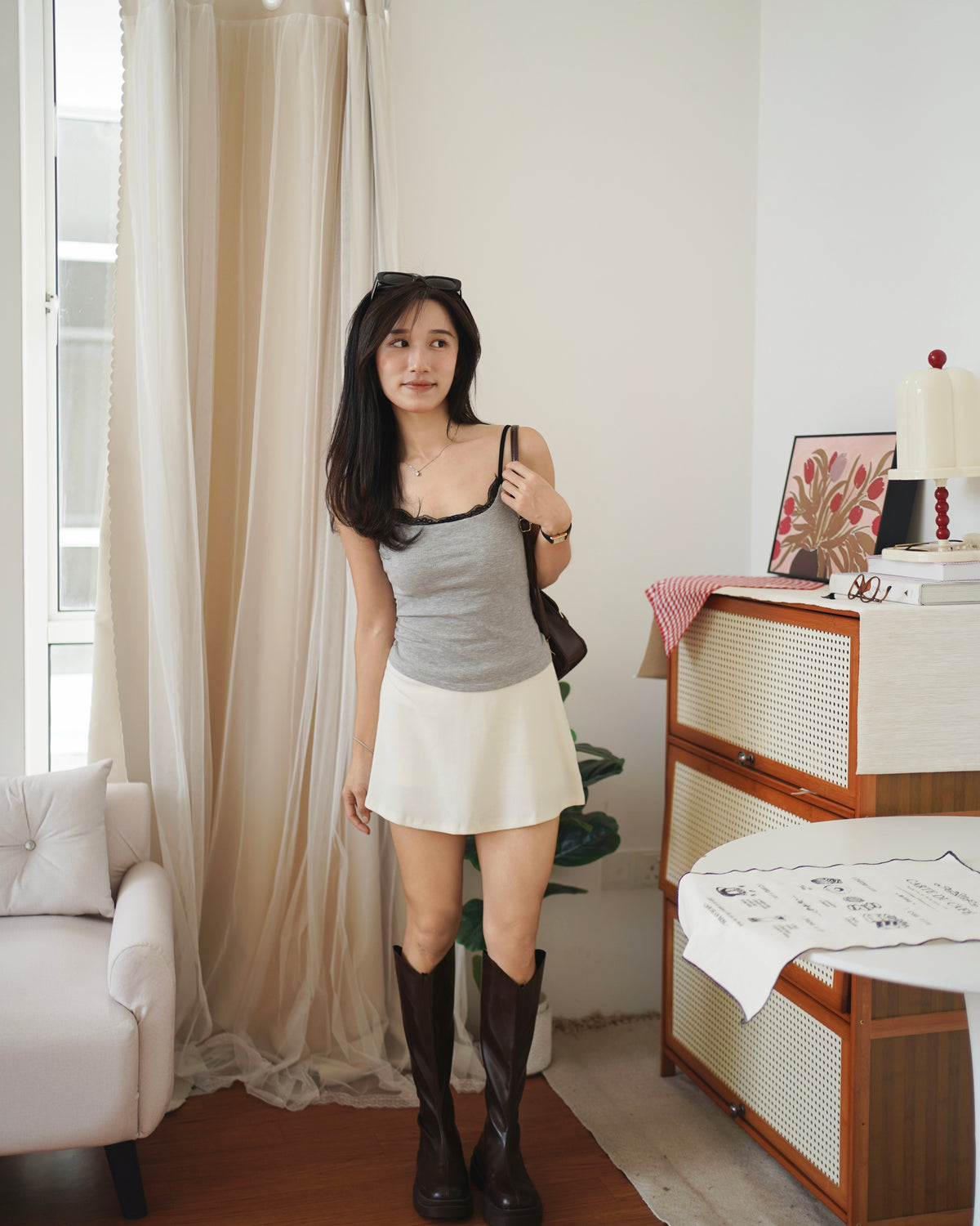 Yuna’s Skort - LovelyMadness Clothing Malaysia