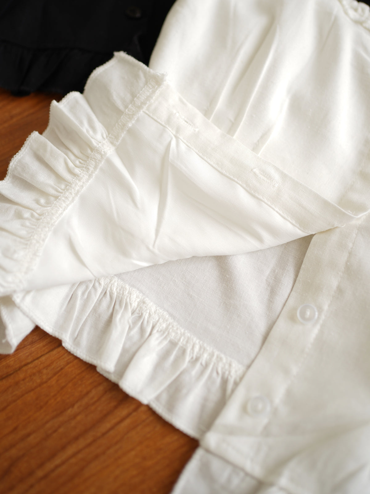 Vanessa Ruffle Button Cami